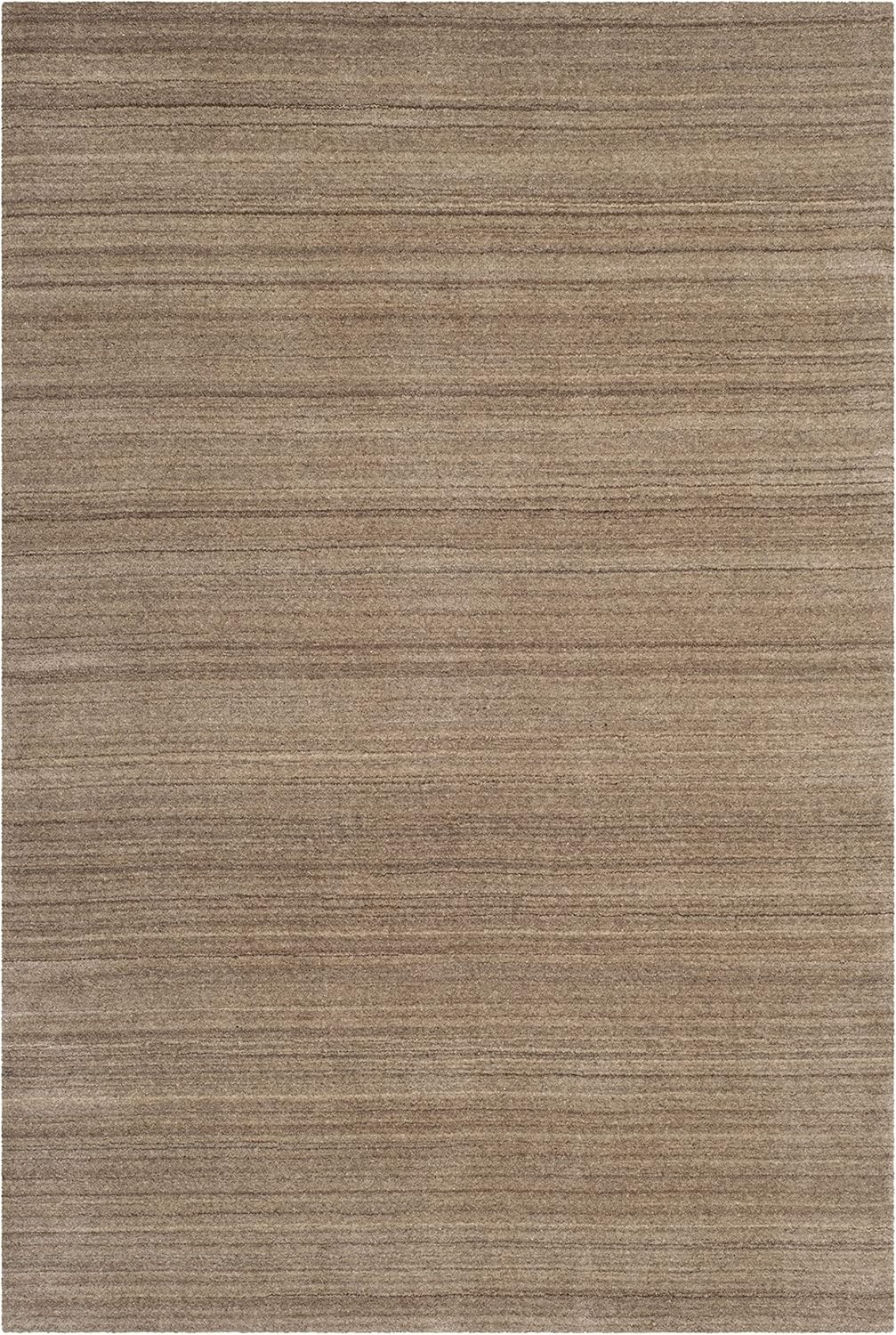image:imageSAFAVIEH Area Rug 8x10 Himalaya Collection Large Stone Handmade Wool Ideal for Living Room Bedroom Office Dining Space HIM820ATaupe