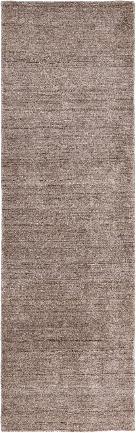 image:imageSAFAVIEH Area Rug 8x10 Himalaya Collection Large Stone Handmade Wool Ideal for Living Room Bedroom Office Dining Space HIM820ATaupe