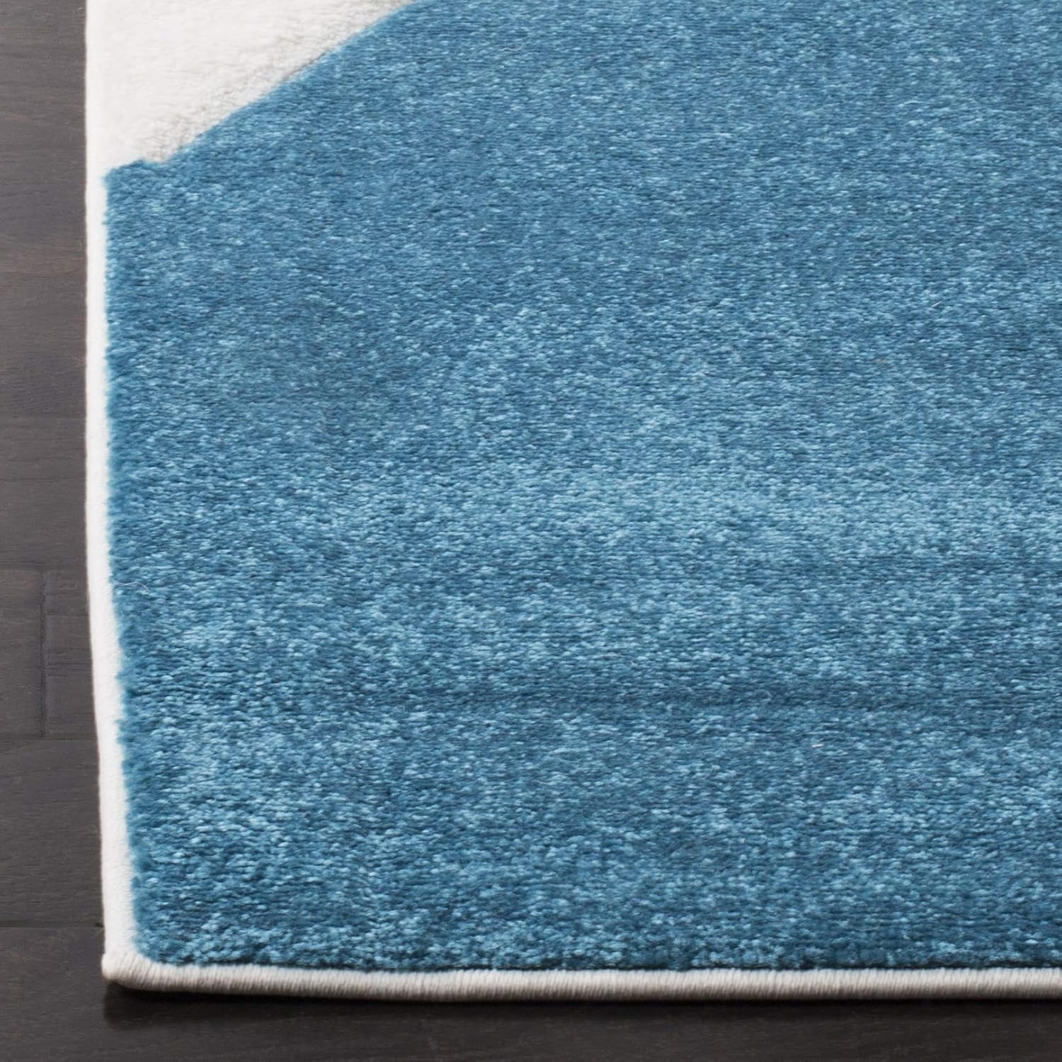 image:imageSAFAVIEH Area Rug 8x10 Hollywood Collection Large Peacock Blue amp Fuchsia MidCentury Modern Design NonShedding amp Easy Cleaning Ideal for Living Room Bedroom Office Dining Space HLW706CPeacock BlueFuchsia