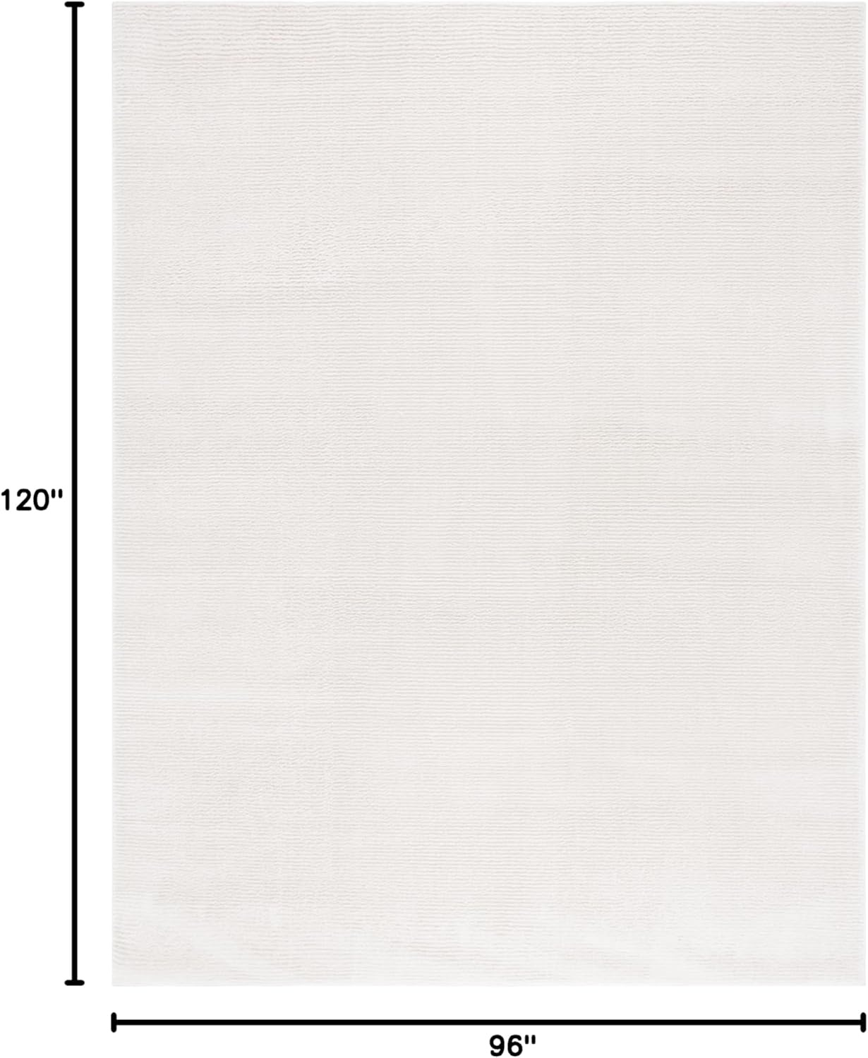 image:imageSAFAVIEH Area Rug 8x10 Melody Collection Large Ivory Solid Pattern NonShedding amp Easy Cleaning Ideal for Living Room Bedroom Office Dining Space Room MEL108AIvory