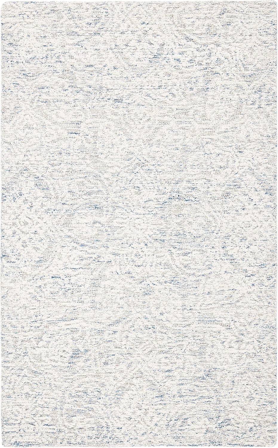 image:imageSAFAVIEH Area Rug 8x10 Metro Collection Large Natural amp Ivory Handmade Wool Ideal for Living Room Bedroom Dining Space MET998ALight Blue Ivory