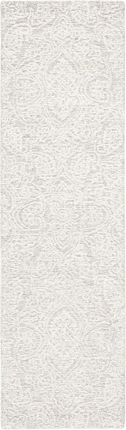 image:imageSAFAVIEH Area Rug 8x10 Metro Collection Large Natural amp Ivory Handmade Wool Ideal for Living Room Bedroom Dining Space MET998ANaturalIvory