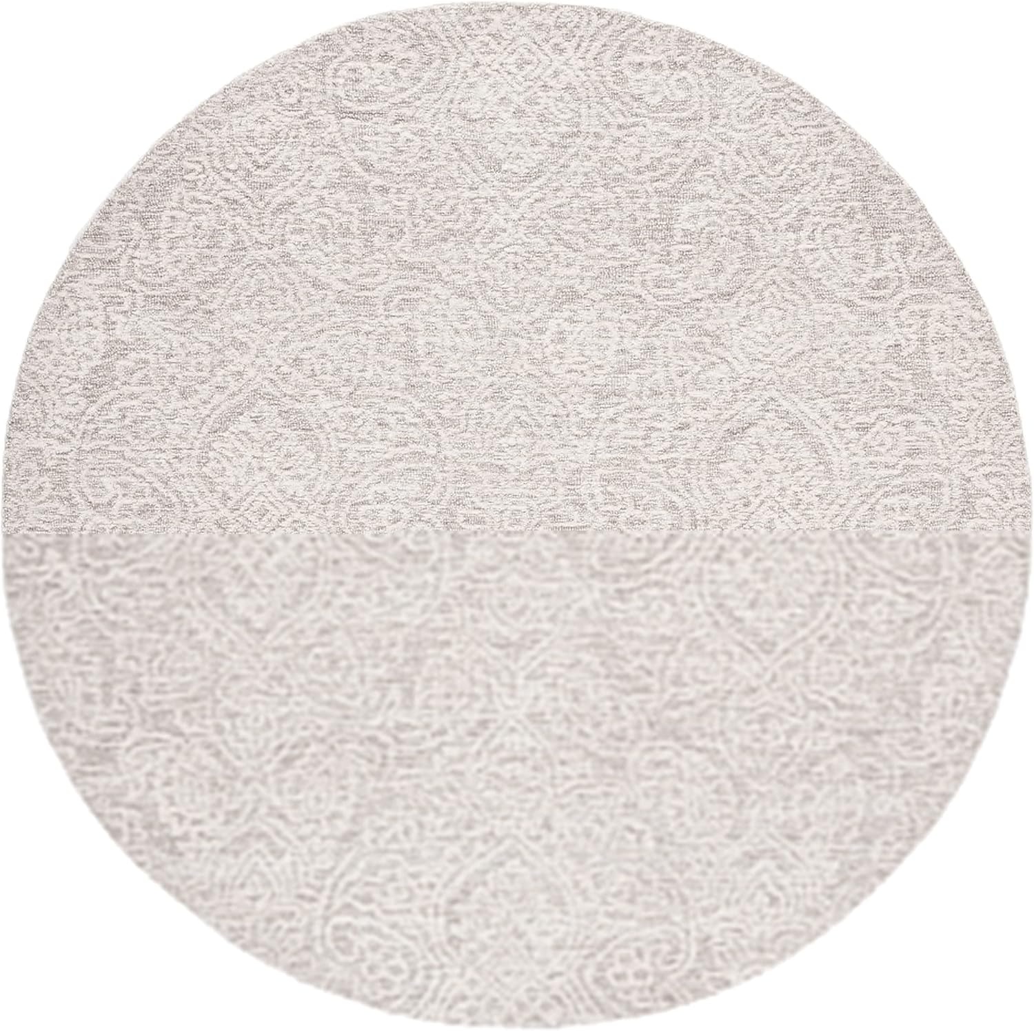 image:imageSAFAVIEH Area Rug 8x10 Metro Collection Large Natural amp Ivory Handmade Wool Ideal for Living Room Bedroom Dining Space MET998ANaturalIvory