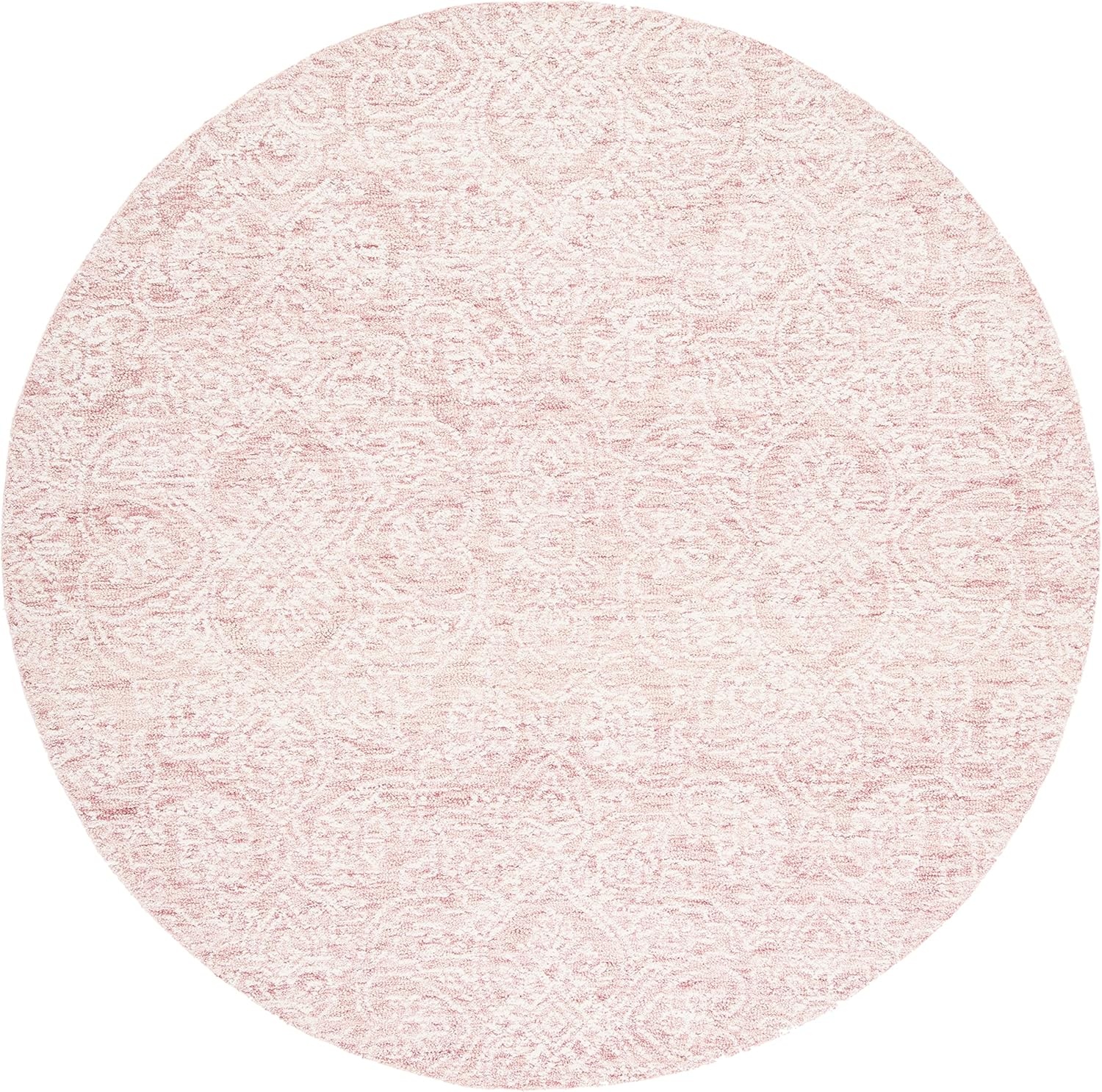 image:imageSAFAVIEH Area Rug 8x10 Metro Collection Large Natural amp Ivory Handmade Wool Ideal for Living Room Bedroom Dining Space MET998APinkIvory
