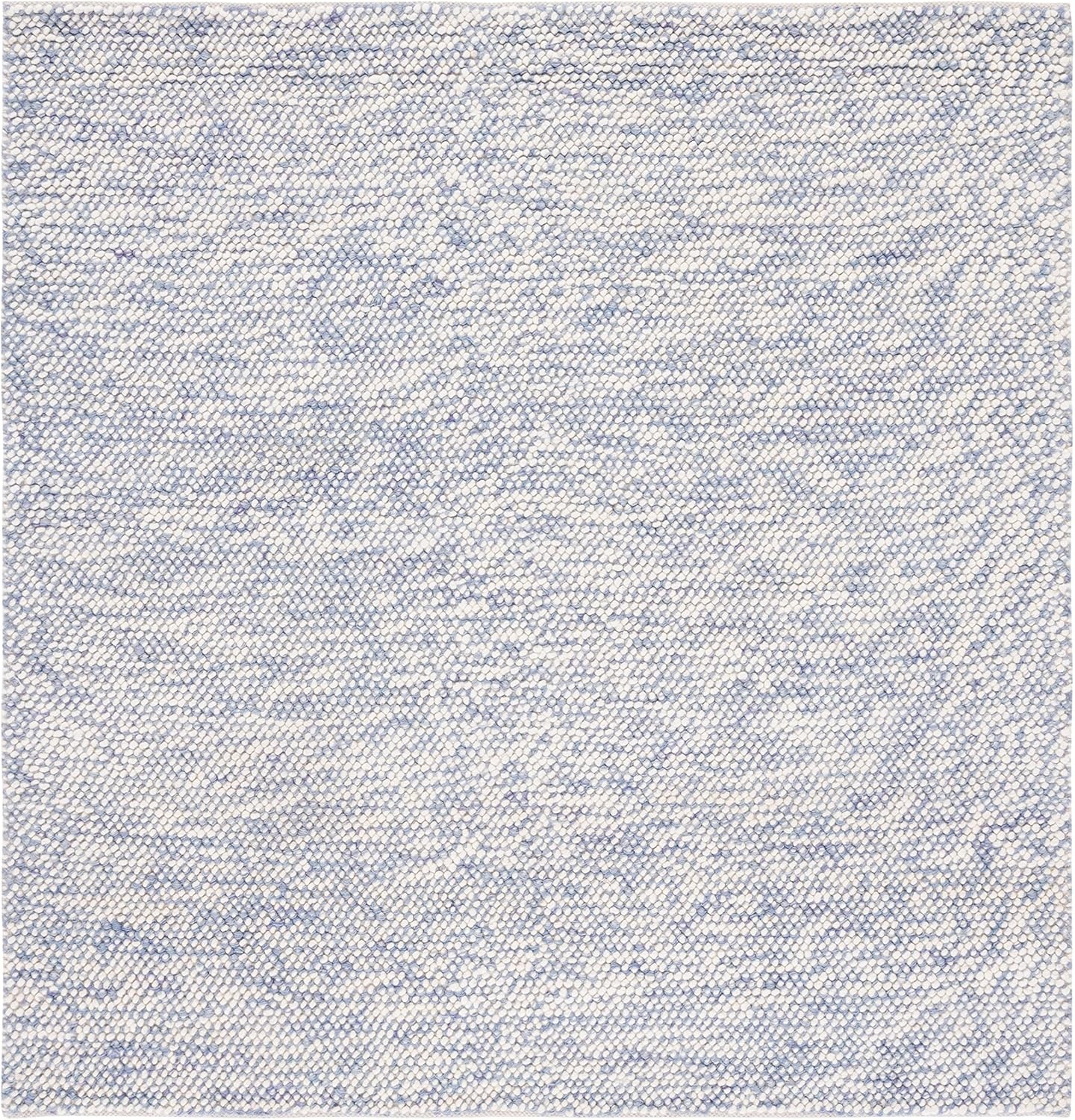 image:imageSAFAVIEH Area Rug 8x10 Natura Collection Large Grey amp Ivory Handmade Wool Ideal for Living Room Bedroom Dining Space NAT182FBlueIvory