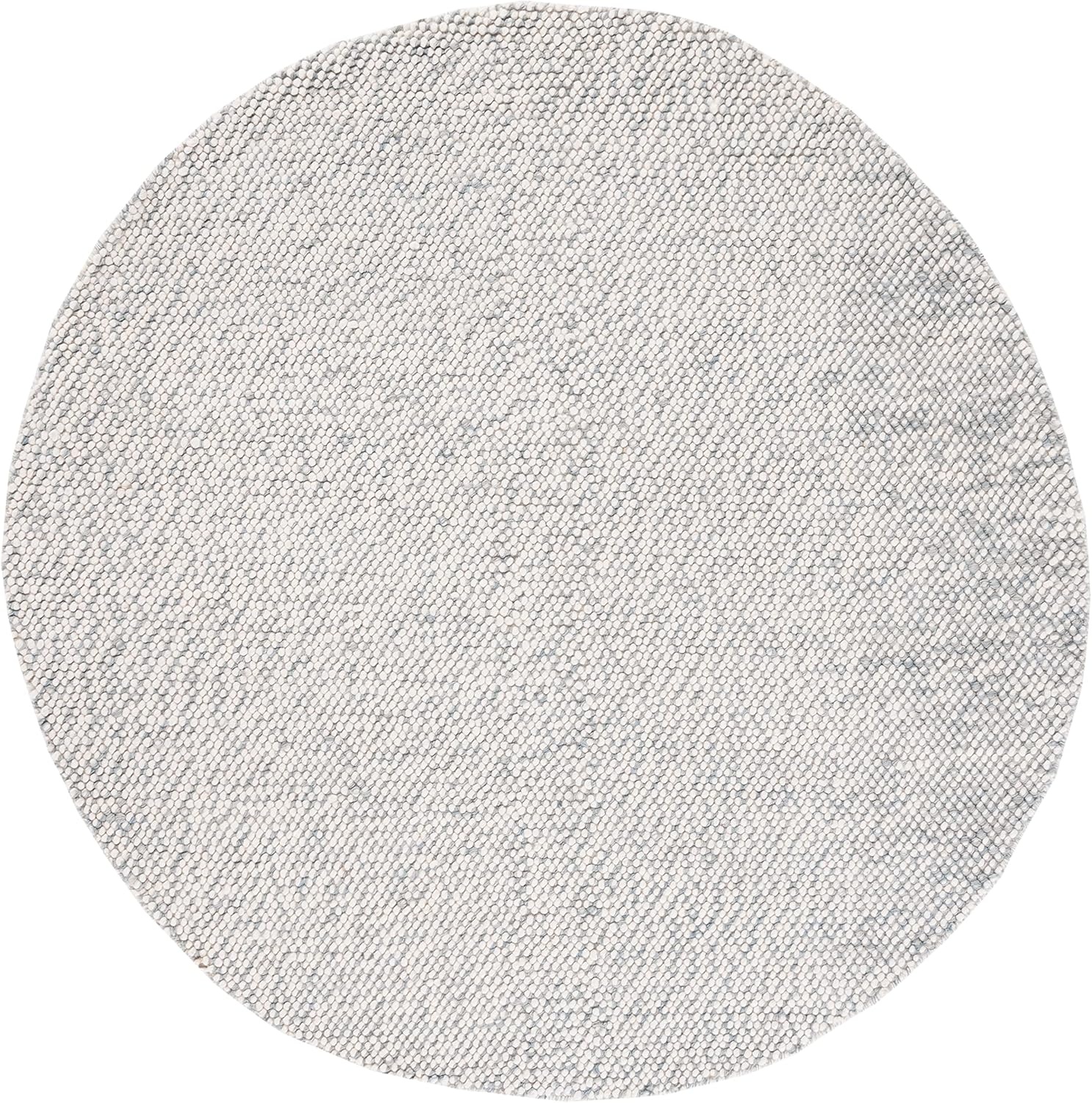image:imageSAFAVIEH Area Rug 8x10 Natura Collection Large Grey amp Ivory Handmade Wool Ideal for Living Room Bedroom Dining Space NAT182FGreyIvory