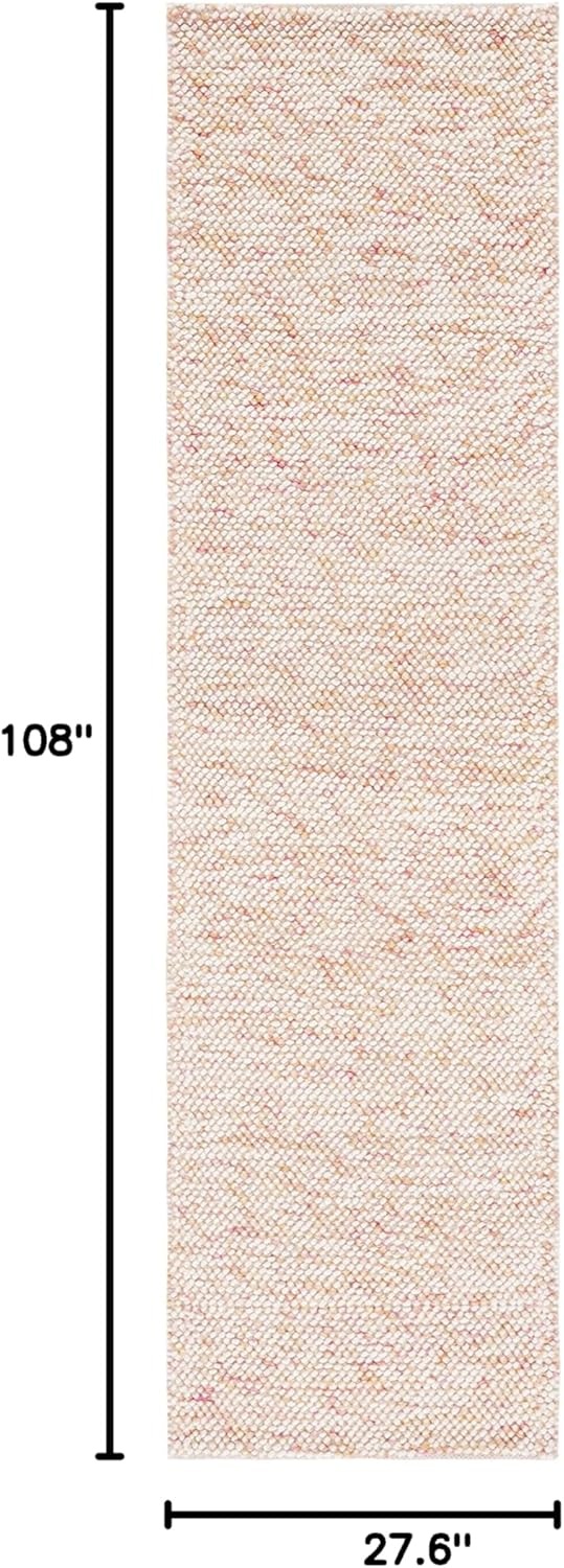image:imageSAFAVIEH Area Rug 8x10 Natura Collection Large Grey amp Ivory Handmade Wool Ideal for Living Room Bedroom Dining Space NAT182FRedIvory