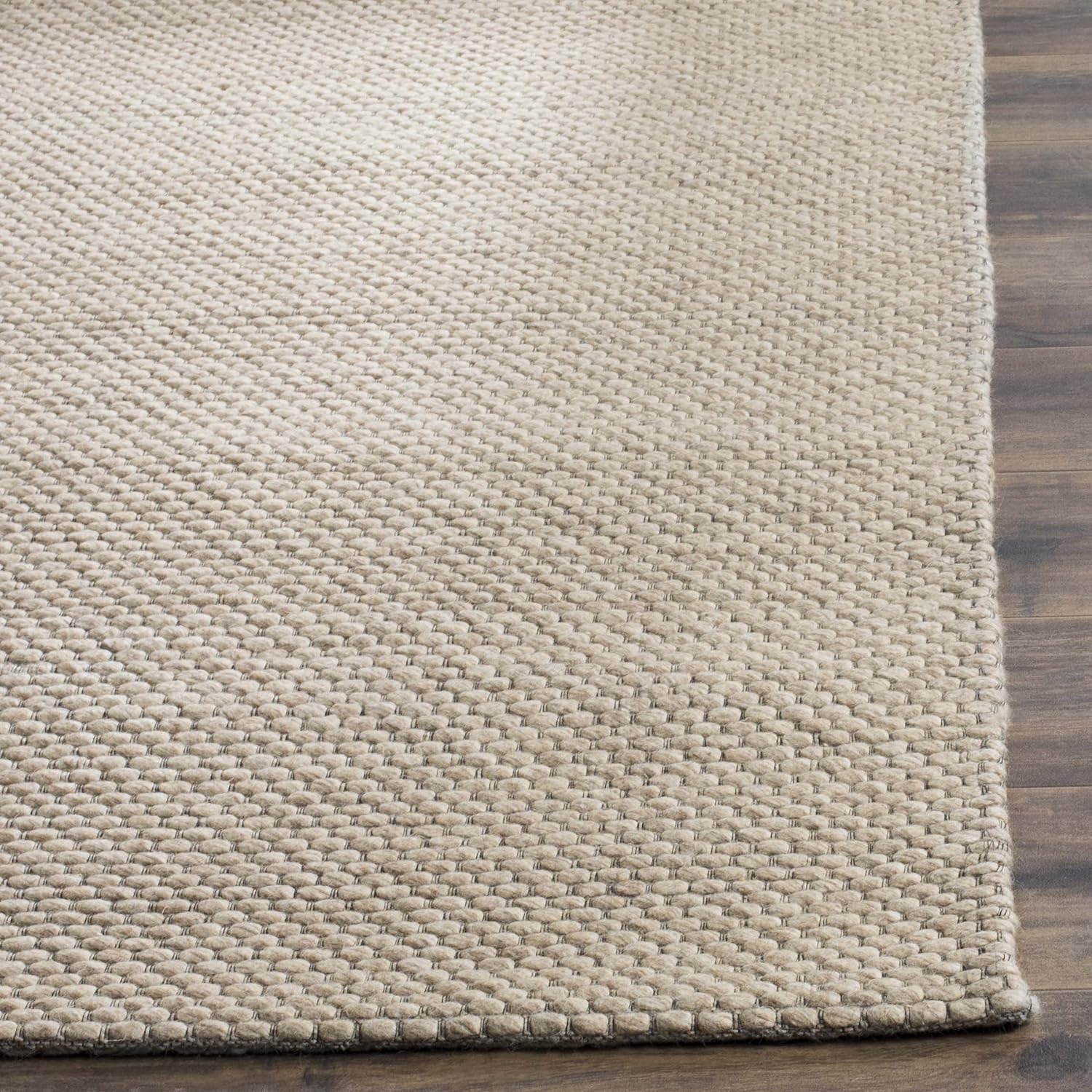 image:imageSAFAVIEH Area Rug 8x10 Natura Collection Large Ivory Handmade Wool Ideal for Living Room Bedroom Dining Space NAT801ABeige