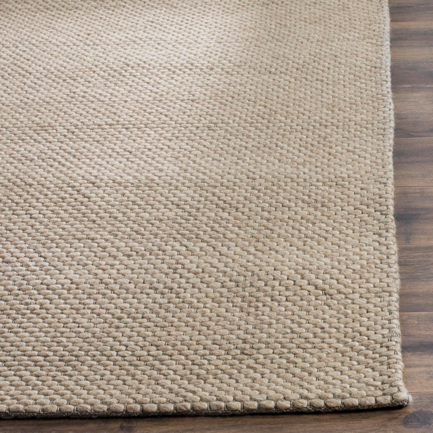 image:imageSAFAVIEH Area Rug 8x10 Natura Collection Large Ivory Handmade Wool Ideal for Living Room Bedroom Dining Space NAT801ABeige