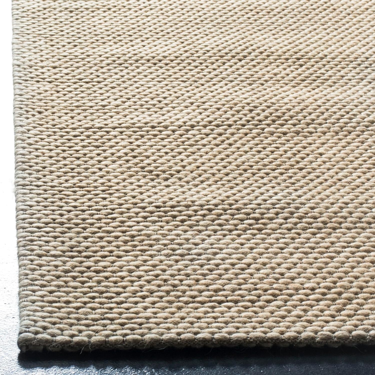 image:imageSAFAVIEH Area Rug 8x10 Natura Collection Large Ivory Handmade Wool Ideal for Living Room Bedroom Dining Space NAT801ABeige