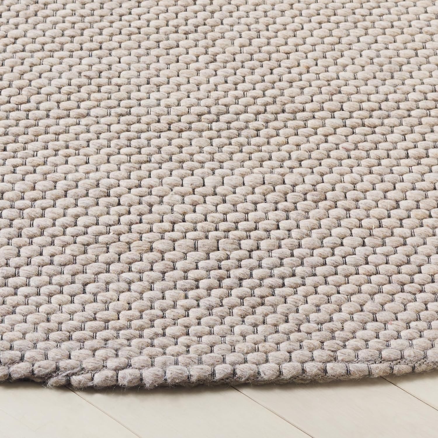 image:imageSAFAVIEH Area Rug 8x10 Natura Collection Large Ivory Handmade Wool Ideal for Living Room Bedroom Dining Space NAT801ABeige