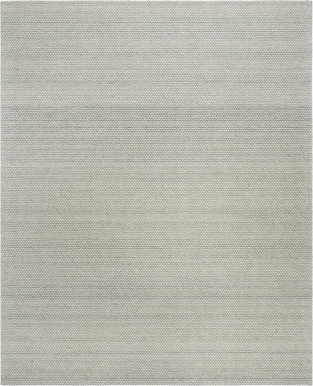 image:imageSAFAVIEH Area Rug 8x10 Natura Collection Large Ivory Handmade Wool Ideal for Living Room Bedroom Dining Space NAT801AGrey