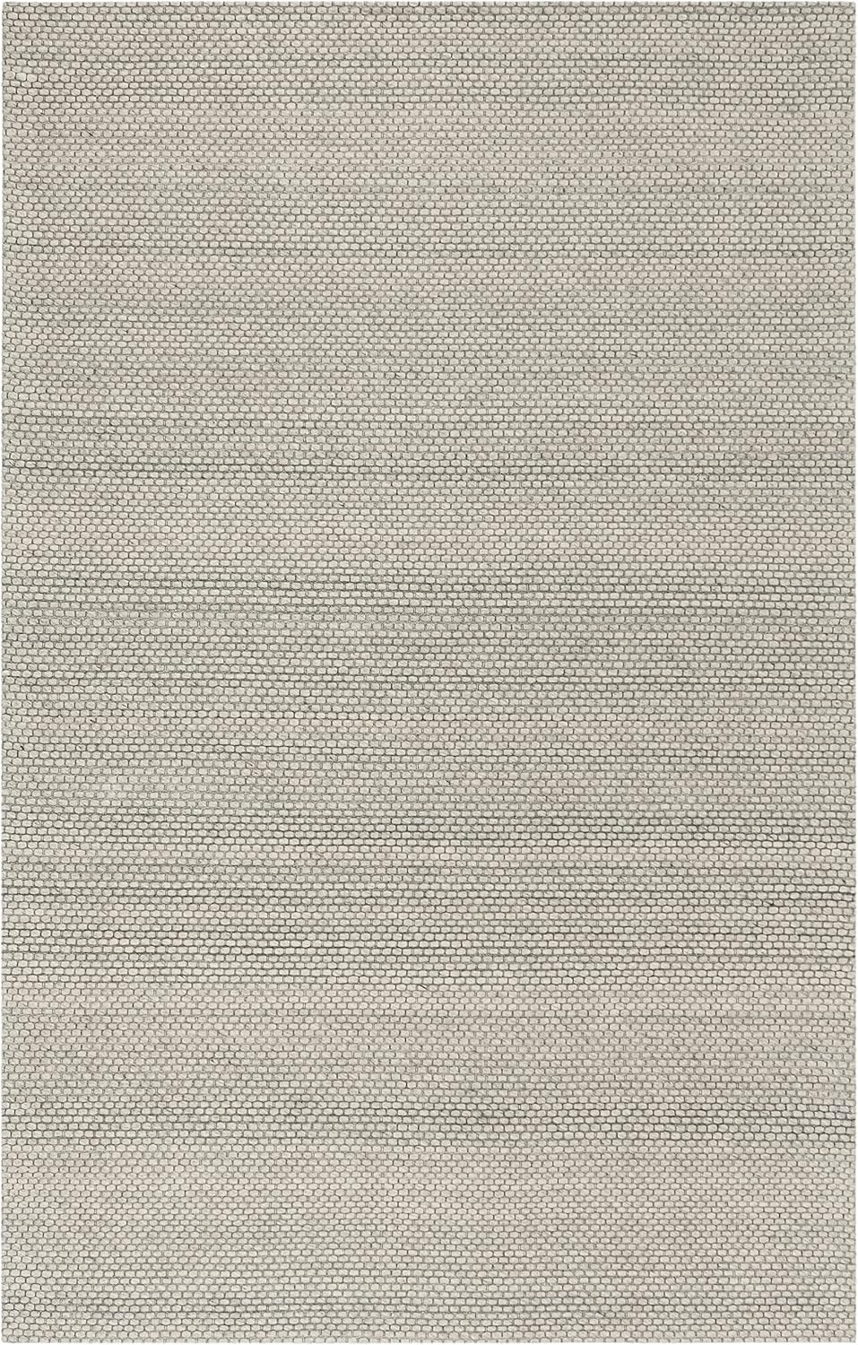 image:imageSAFAVIEH Area Rug 8x10 Natura Collection Large Ivory Handmade Wool Ideal for Living Room Bedroom Dining Space NAT801AGrey