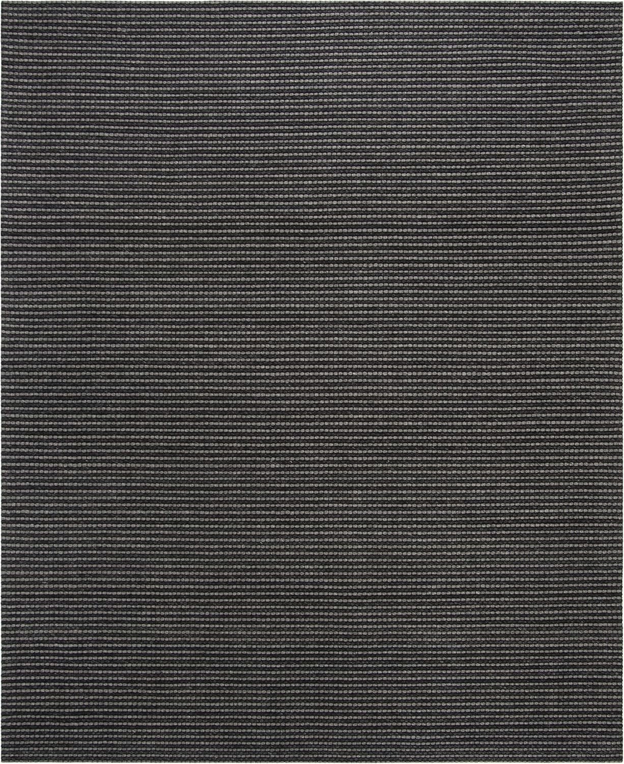 image:imageSAFAVIEH Area Rug 8x10 Natura Collection Large Ivory Handmade Wool Ideal for Living Room Bedroom Dining Space NAT801AGreyBlack