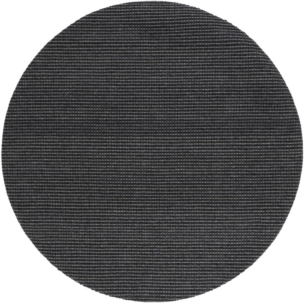image:imageSAFAVIEH Area Rug 8x10 Natura Collection Large Ivory Handmade Wool Ideal for Living Room Bedroom Dining Space NAT801AGreyBlack