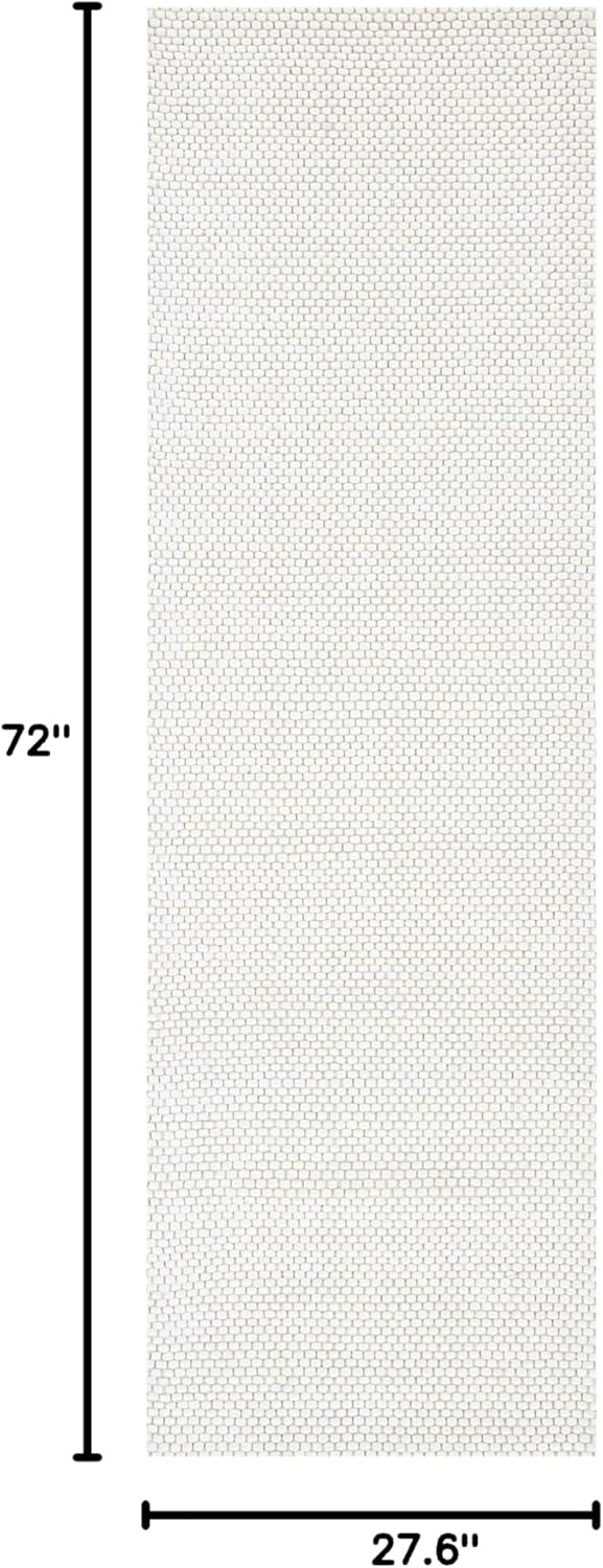 image:imageSAFAVIEH Area Rug 8x10 Natura Collection Large Ivory Handmade Wool Ideal for Living Room Bedroom Dining Space NAT801AIvory