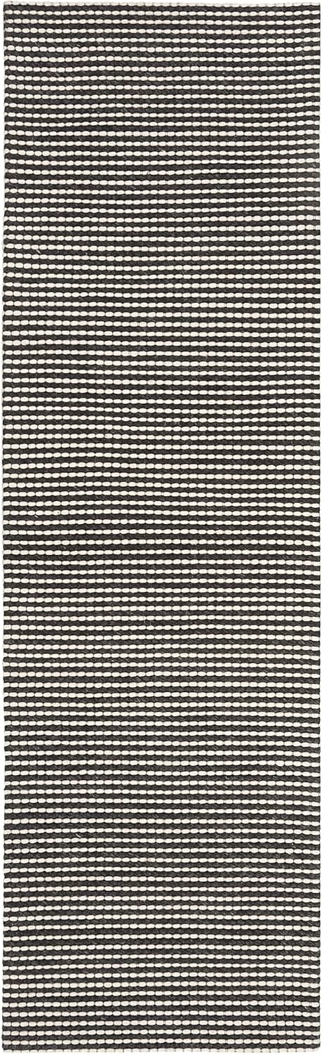image:imageSAFAVIEH Area Rug 8x10 Natura Collection Large Ivory Handmade Wool Ideal for Living Room Bedroom Dining Space NAT801AIvoryBlack