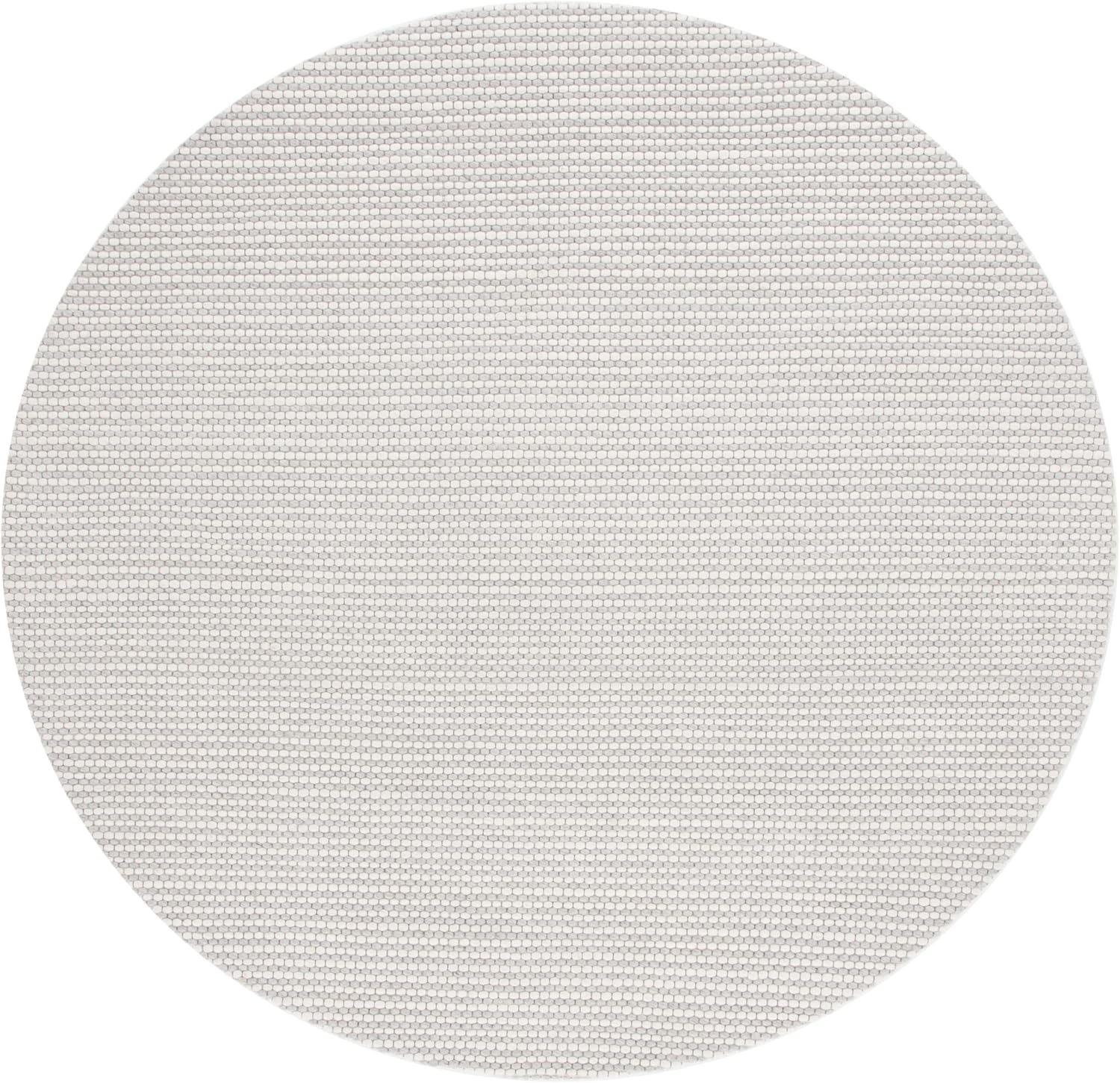 image:imageSAFAVIEH Area Rug 8x10 Natura Collection Large Ivory Handmade Wool Ideal for Living Room Bedroom Dining Space NAT801ASilverIvory