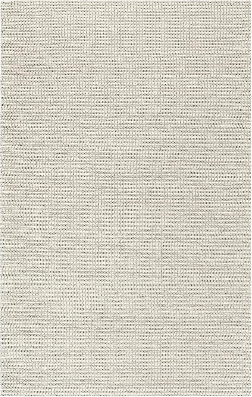 image:imageSAFAVIEH Area Rug 8x10 Natura Collection Large Ivory Handmade Wool Ideal for Living Room Bedroom Dining Space NAT801ASilverIvory