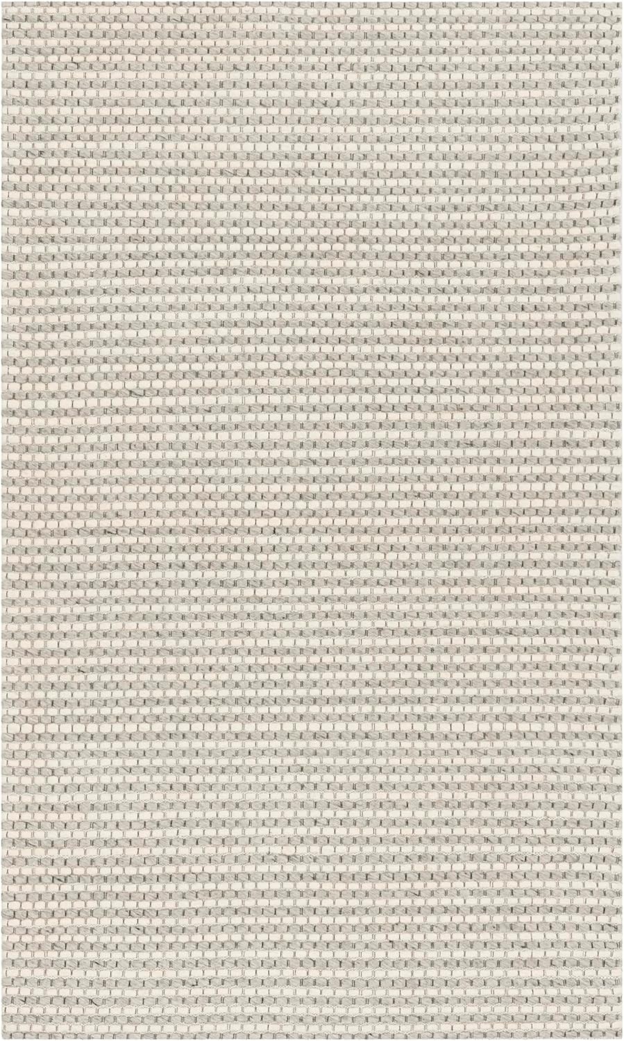 image:imageSAFAVIEH Area Rug 8x10 Natura Collection Large Ivory Handmade Wool Ideal for Living Room Bedroom Dining Space NAT801ASilverIvory