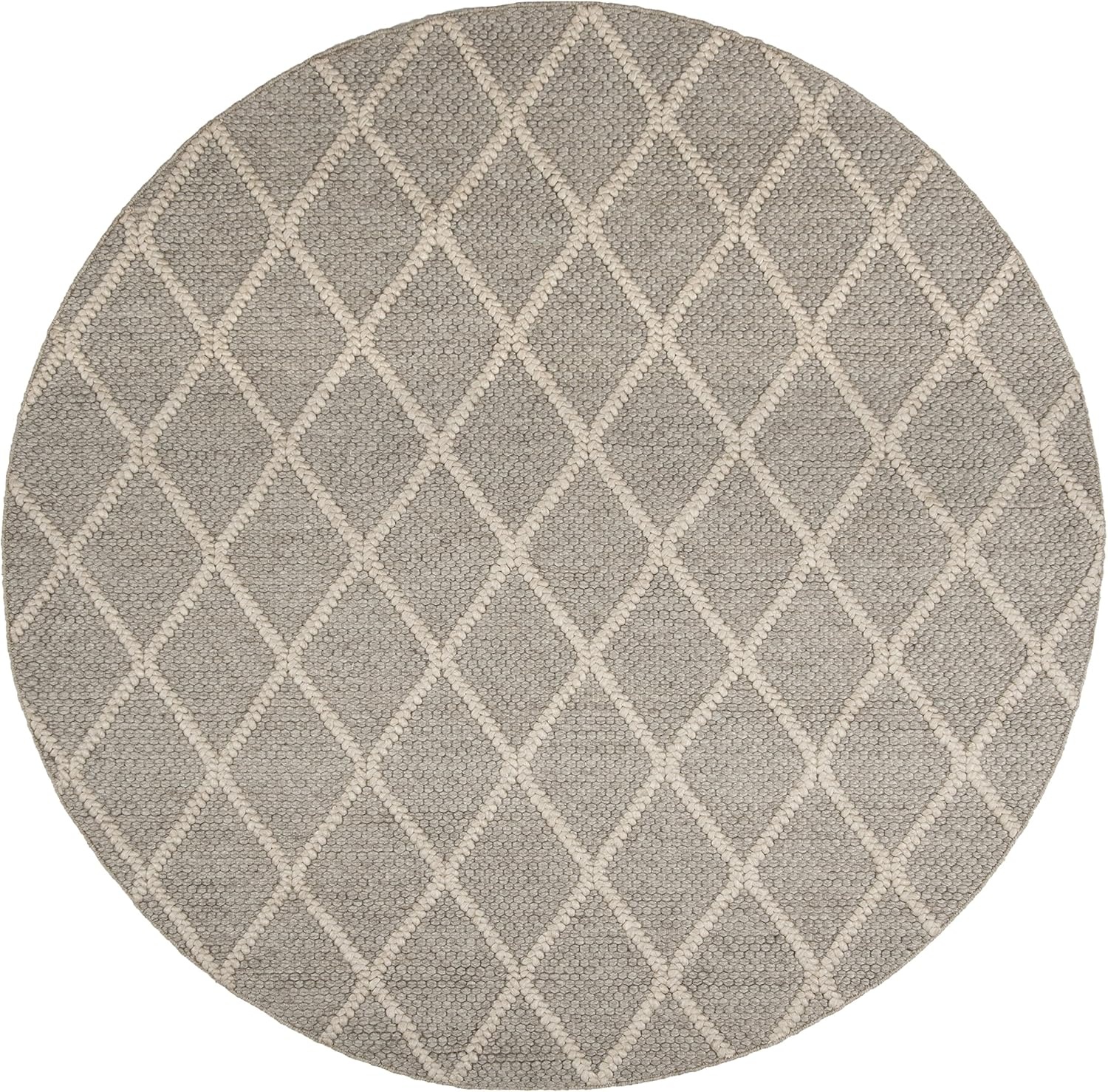image:imageSAFAVIEH Area Rug 8x10 Natura Collection Large Ivory amp Ivory Handmade Wool amp Viscose Ideal for Living Room Bedroom Dining Space NAT310AGrey