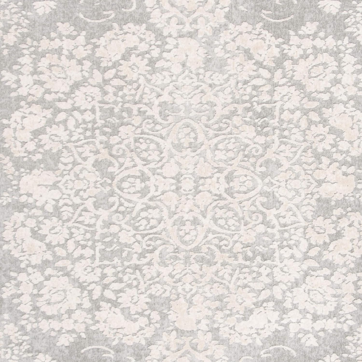 image:imageSAFAVIEH Area Rug 8x10 Reflection Collection Large Cream amp Ivory NonShedding amp Easy Cleaning Ideal for Living Room Bedroom Dining Space RFT664DLight GreyCream