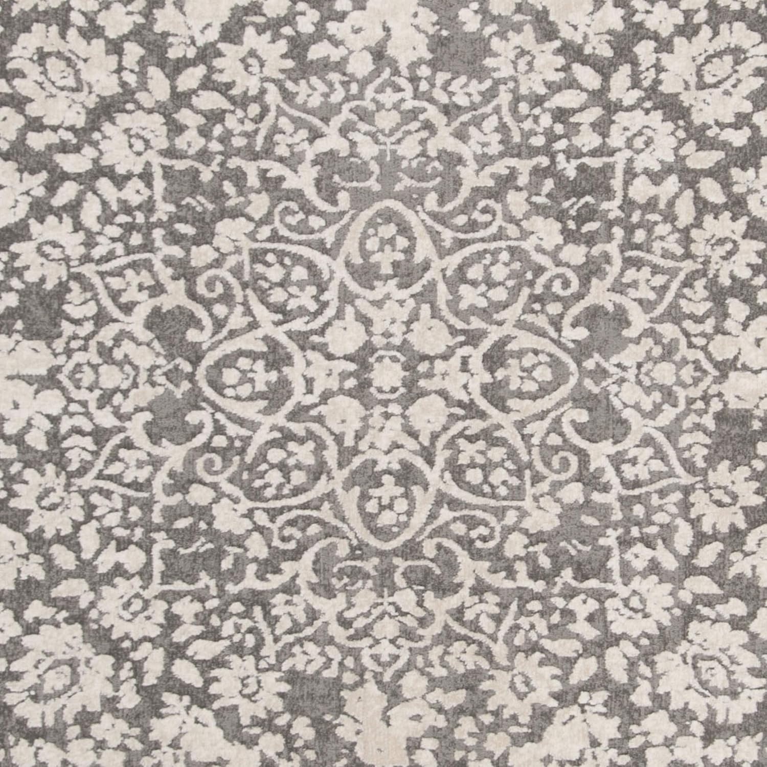 image:imageSAFAVIEH Area Rug 8x10 Reflection Collection Large Cream amp Ivory NonShedding amp Easy Cleaning Ideal for Living Room Bedroom Dining Space RFT664DDark GreyCream