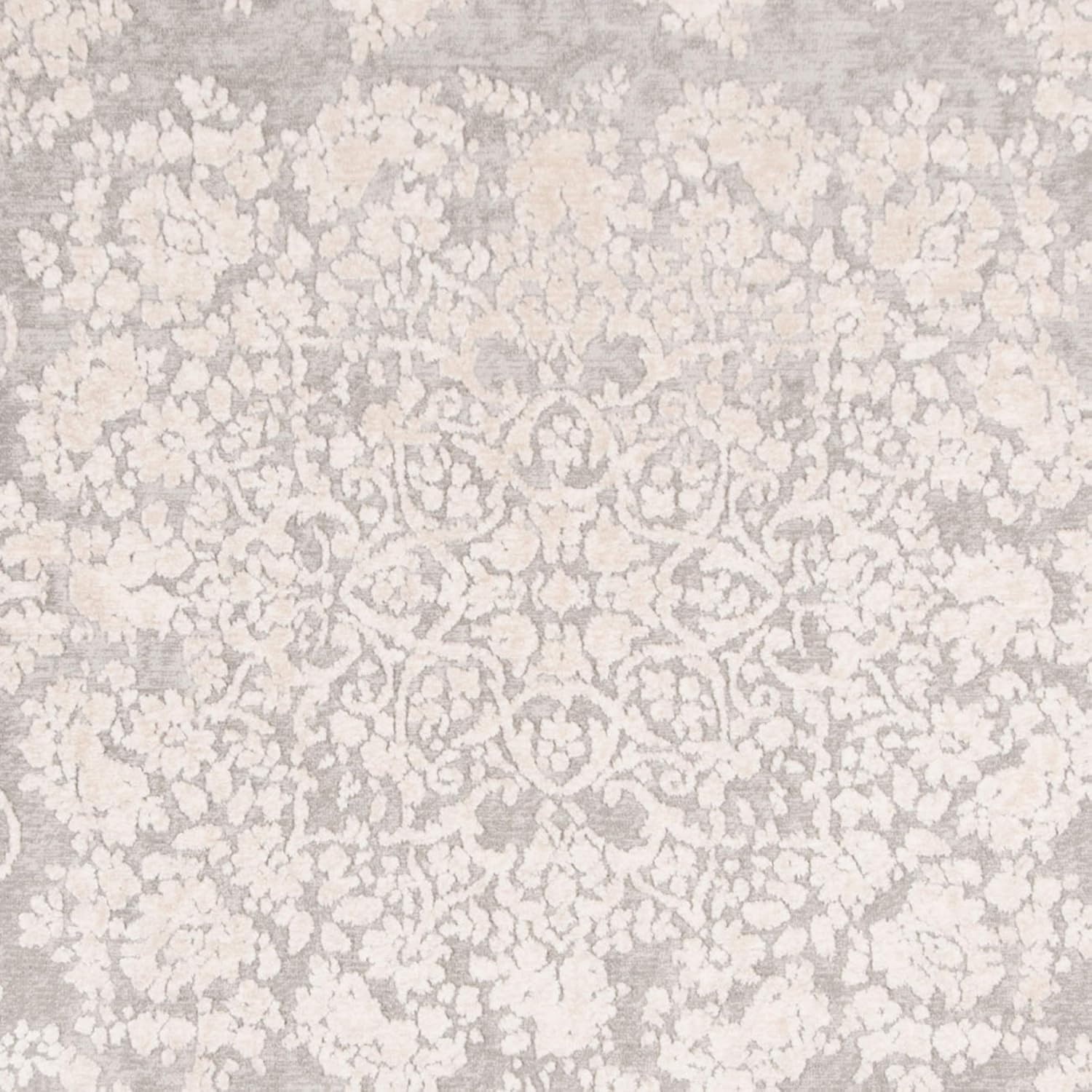 image:imageSAFAVIEH Area Rug 8x10 Reflection Collection Large Cream amp Ivory NonShedding amp Easy Cleaning Ideal for Living Room Bedroom Dining Space RFT664DLight GreyCream