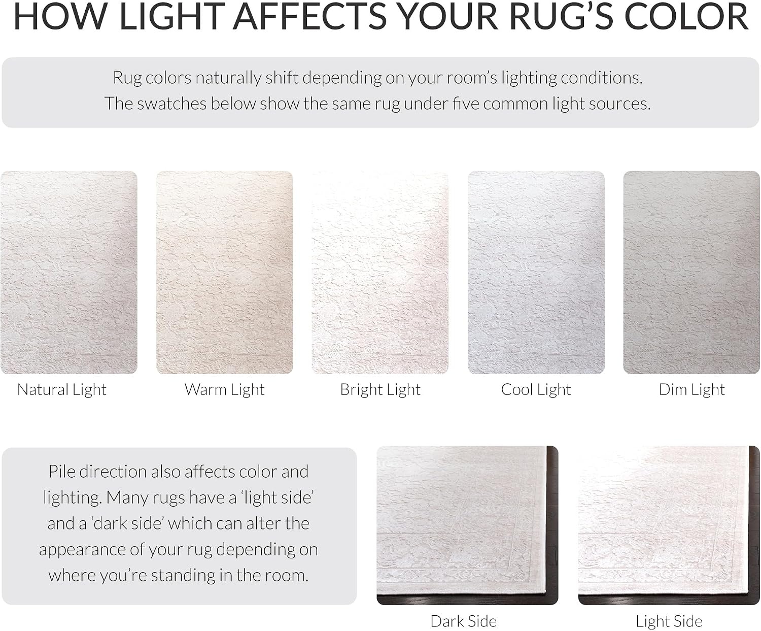 image:imageSAFAVIEH Area Rug 8x10 Reflection Collection Large Cream amp Ivory NonShedding amp Easy Cleaning Ideal for Living Room Bedroom Dining Space RFT667DCremeIvory