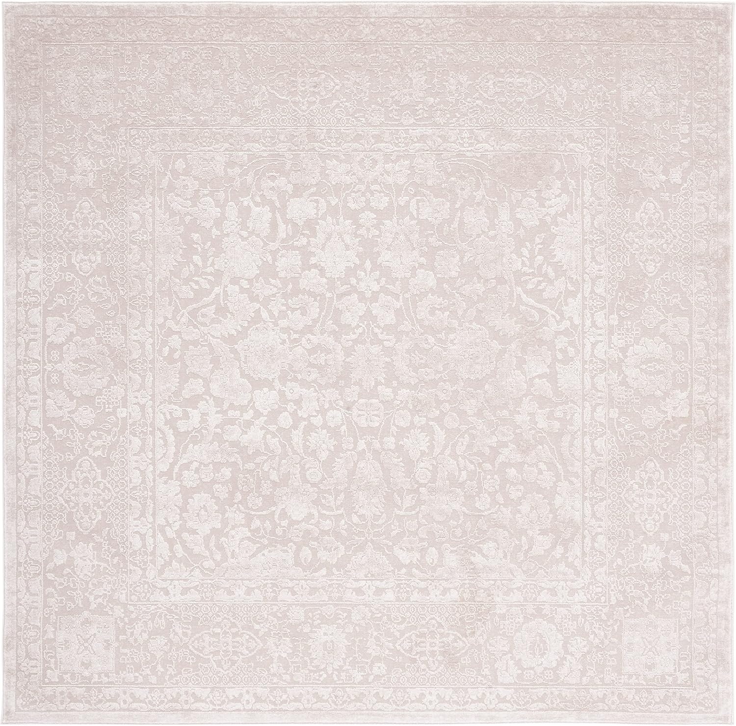 image:imageSAFAVIEH Area Rug 8x10 Reflection Collection Large Cream amp Ivory NonShedding amp Easy Cleaning Ideal for Living Room Bedroom Dining Space RFT667DCremeIvory