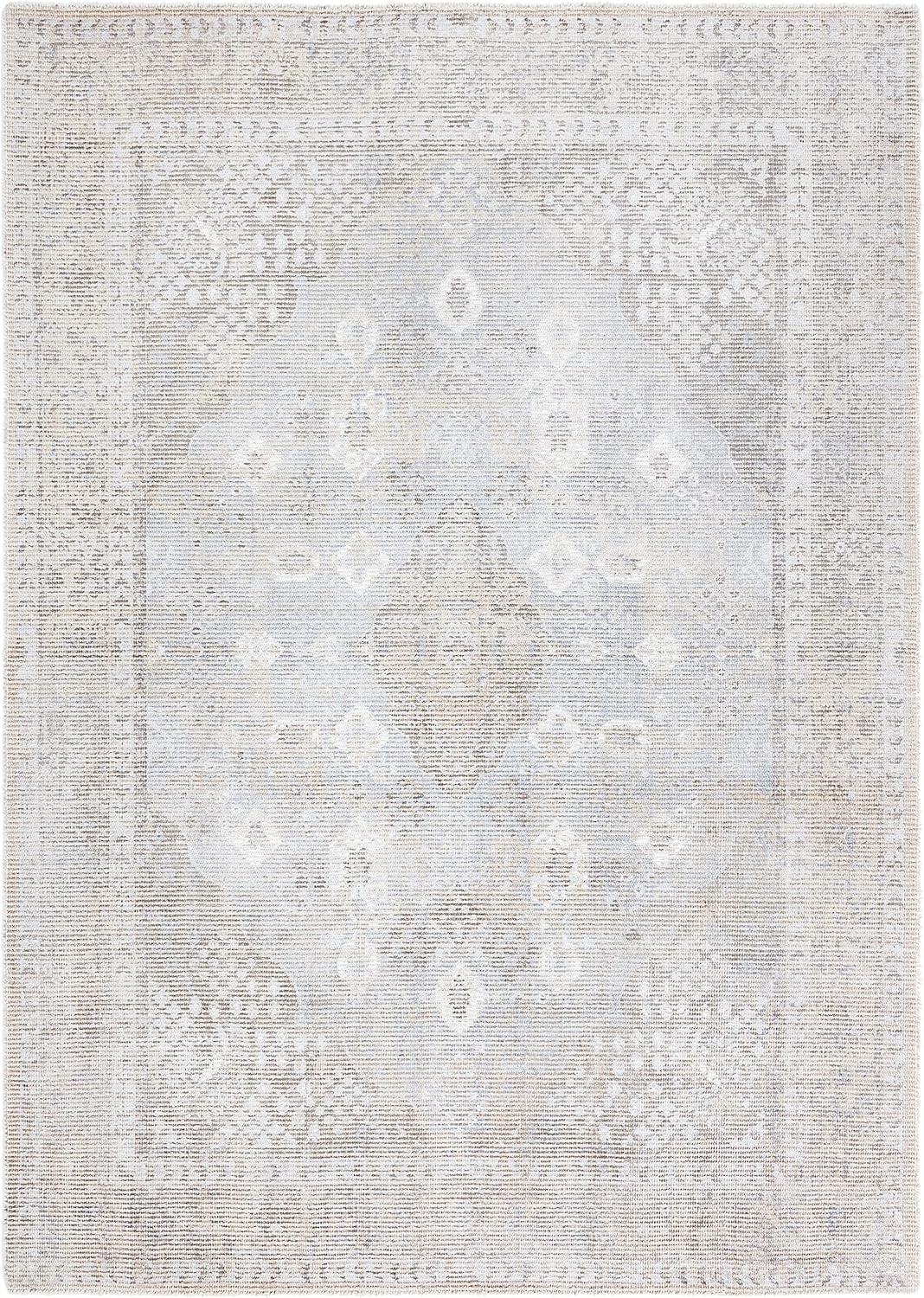 image:imageSAFAVIEH Area Rug 8x10 Restoration Vintage Collection Large Beige amp Sand Handmade Wool amp Viscose Ideal for Living Room Bedroom Office Dining Space RVT703BBeigeSand