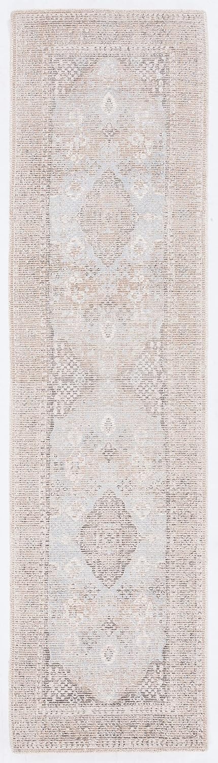 image:imageSAFAVIEH Area Rug 8x10 Restoration Vintage Collection Large Beige amp Sand Handmade Wool amp Viscose Ideal for Living Room Bedroom Office Dining Space RVT703BBeigeSand