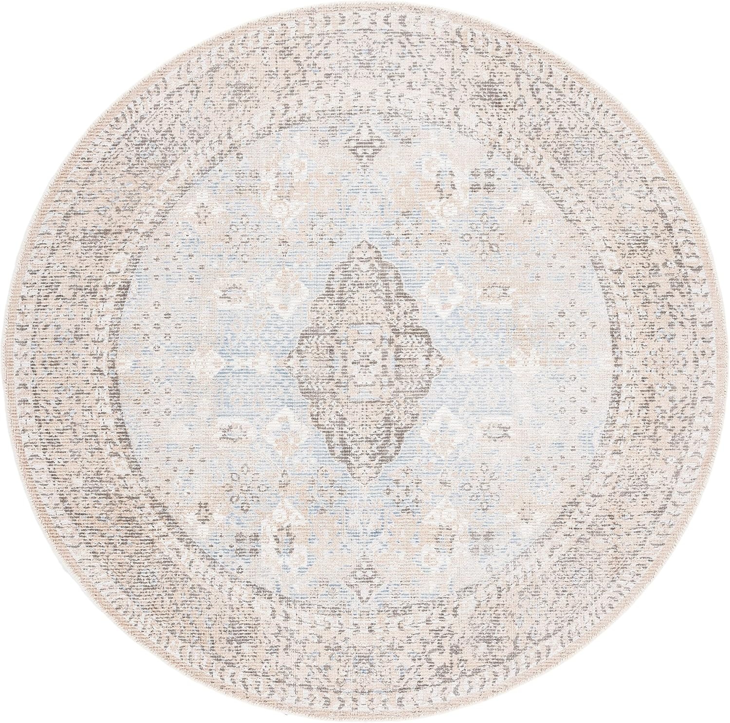 image:imageSAFAVIEH Area Rug 8x10 Restoration Vintage Collection Large Beige amp Sand Handmade Wool amp Viscose Ideal for Living Room Bedroom Office Dining Space RVT703BBeigeSand