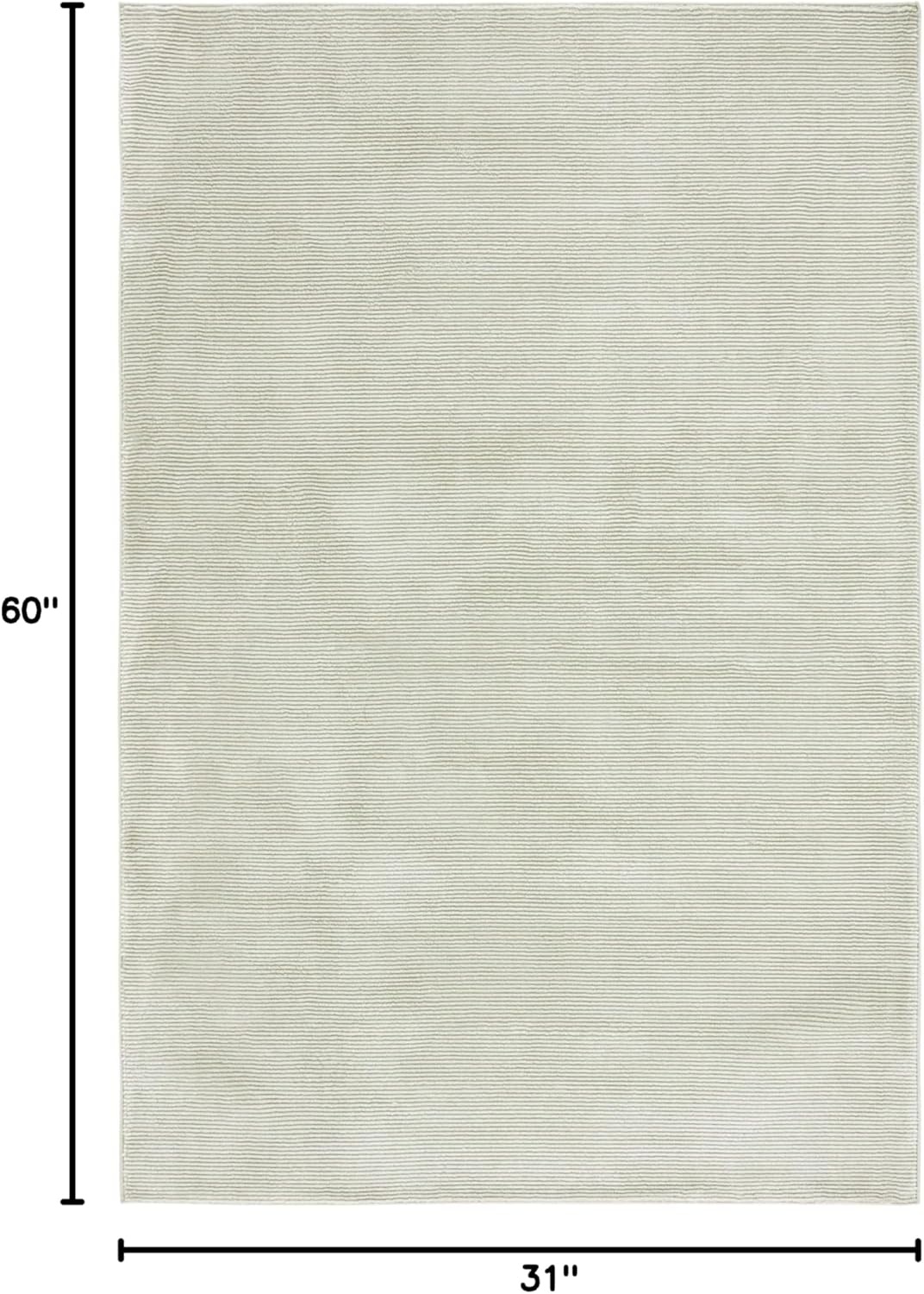 image:imageSAFAVIEH Area Rug 8x10 Revive Collection Large Green Solid Pattern NonShedding amp Easy Cleaning Ideal for Living Room Bedroom Office Dining Space REV102YSage