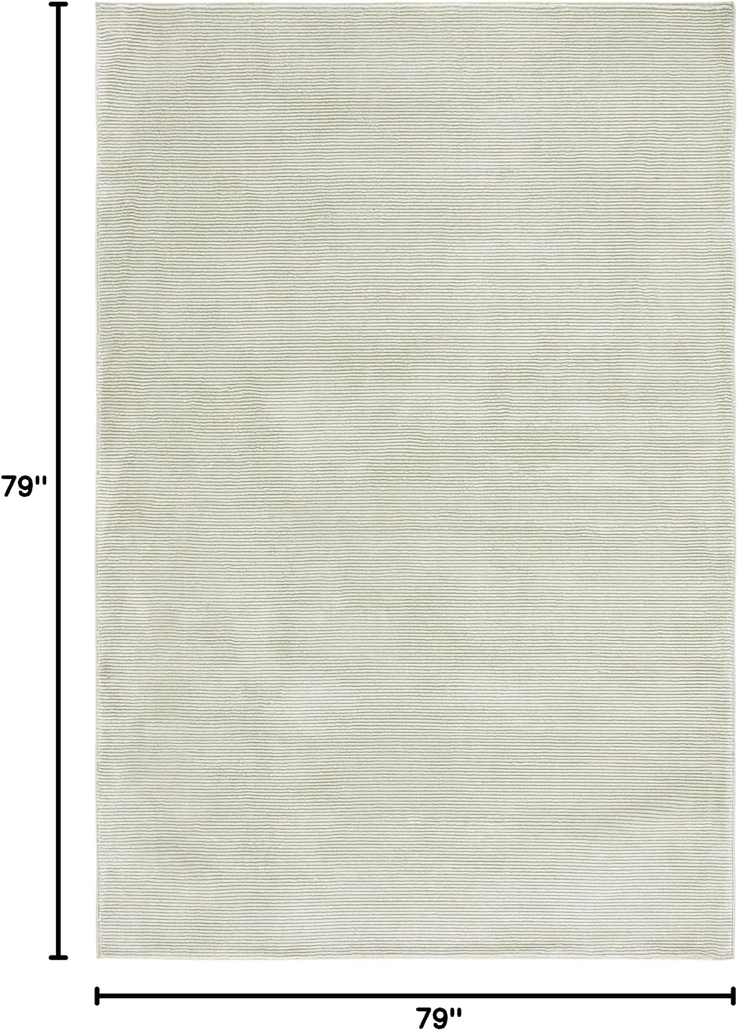 image:imageSAFAVIEH Area Rug 8x10 Revive Collection Large Green Solid Pattern NonShedding amp Easy Cleaning Ideal for Living Room Bedroom Office Dining Space REV102YSage