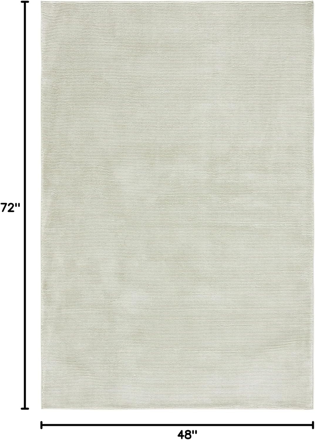 image:imageSAFAVIEH Area Rug 8x10 Revive Collection Large Green Solid Pattern NonShedding amp Easy Cleaning Ideal for Living Room Bedroom Office Dining Space REV102YSage