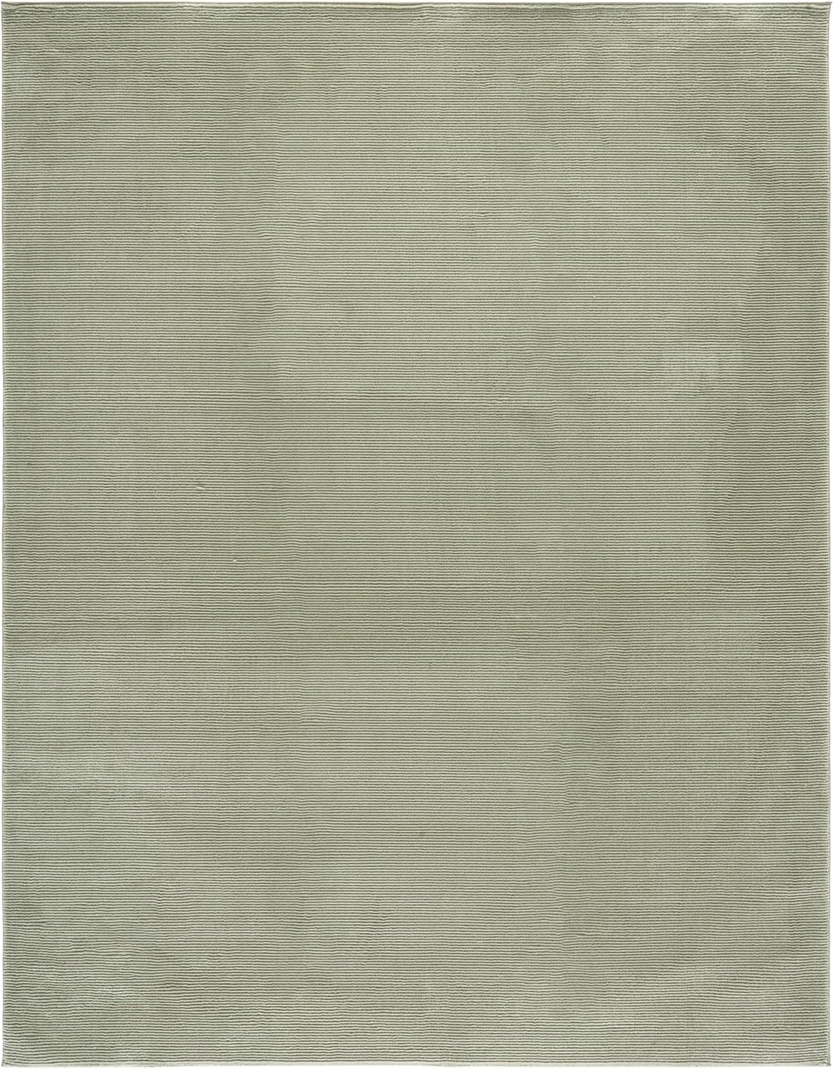 image:imageSAFAVIEH Area Rug 8x10 Revive Collection Large Green Solid Pattern NonShedding amp Easy Cleaning Ideal for Living Room Bedroom Office Dining Space REV102YSage