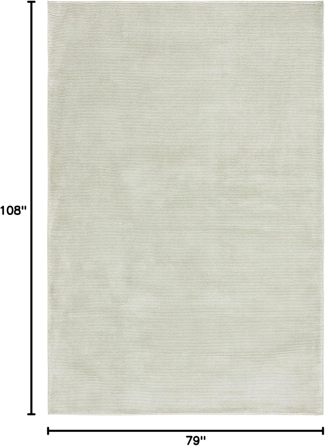 image:imageSAFAVIEH Area Rug 8x10 Revive Collection Large Green Solid Pattern NonShedding amp Easy Cleaning Ideal for Living Room Bedroom Office Dining Space REV102YSage