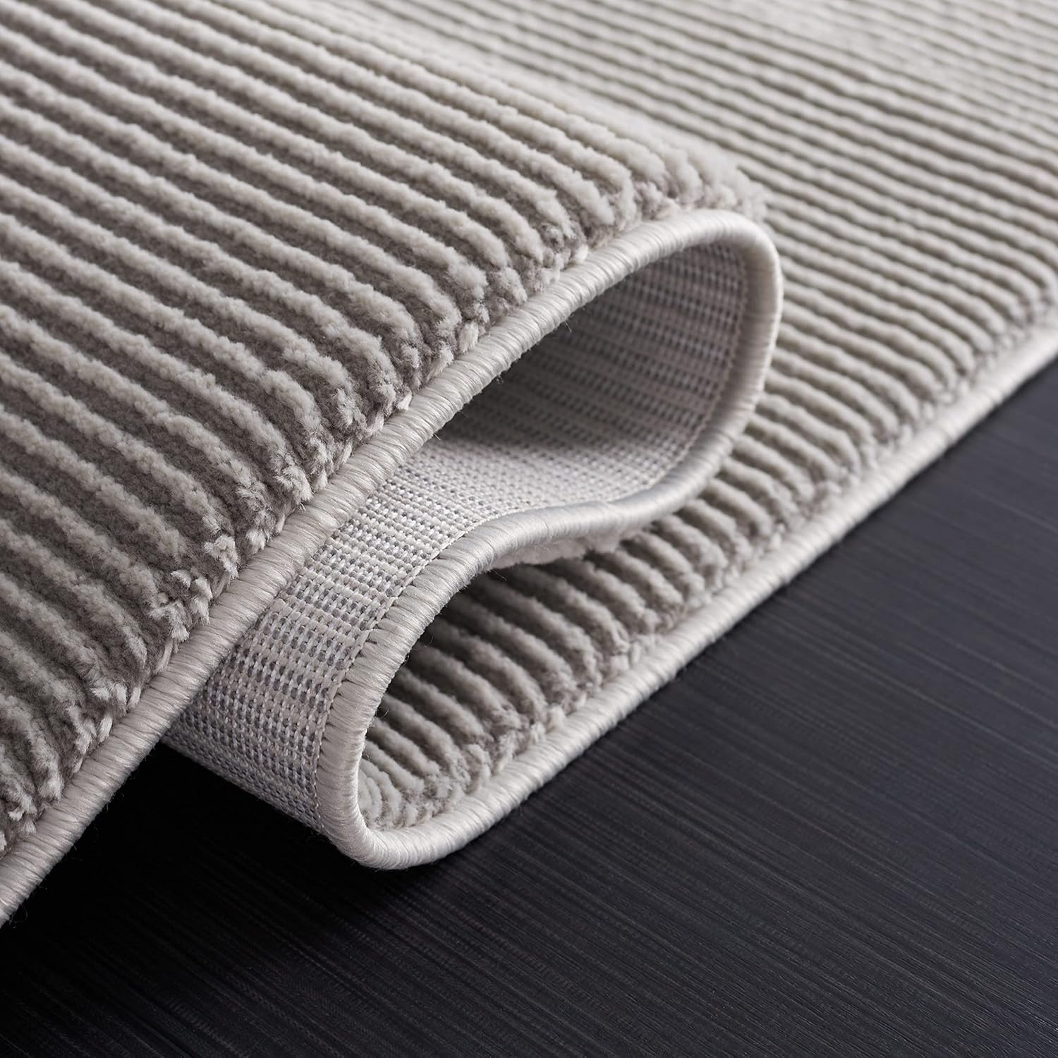image:imageSAFAVIEH Area Rug 8x10 Revive Collection Large Green Solid Pattern NonShedding amp Easy Cleaning Ideal for Living Room Bedroom Office Dining Space REV102YGrey