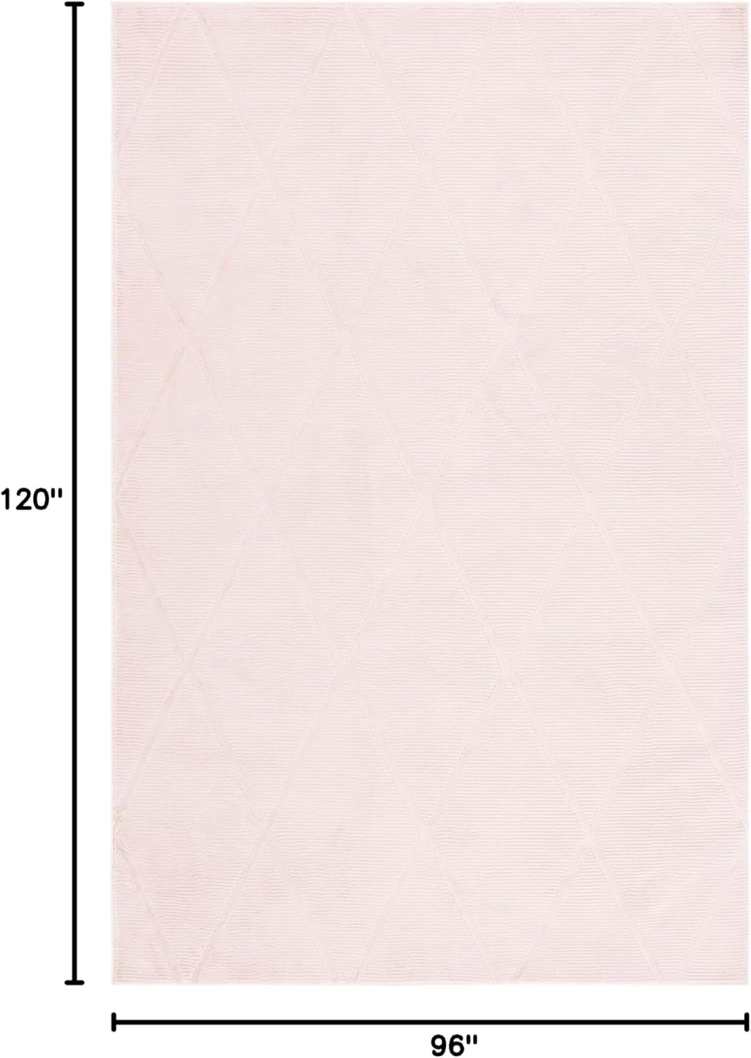 image:imageSAFAVIEH Area Rug 8x10 Revive Collection Large Green Trellis Pattern NonShedding amp Easy Cleaning Ideal for Living Room Bedroom Office Dining Space REV104YPink