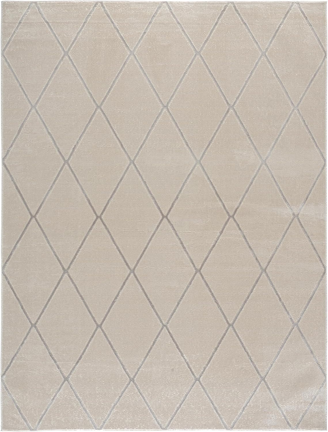 image:imageSAFAVIEH Area Rug 8x10 Revive Collection Large Green Trellis Pattern NonShedding amp Easy Cleaning Ideal for Living Room Bedroom Office Dining Space REV104YBeige