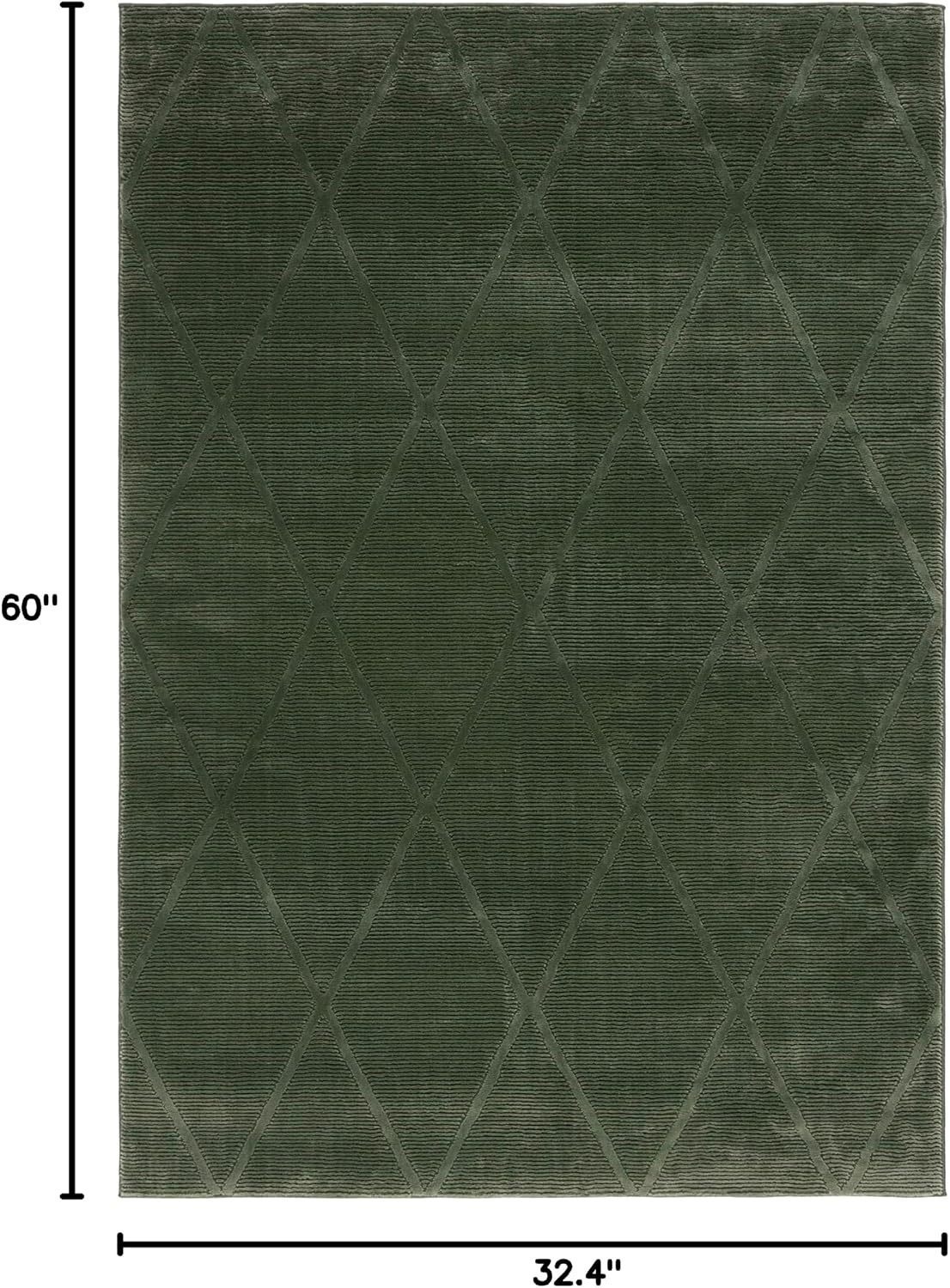 image:imageSAFAVIEH Area Rug 8x10 Revive Collection Large Green Trellis Pattern NonShedding amp Easy Cleaning Ideal for Living Room Bedroom Office Dining Space REV104YGreen