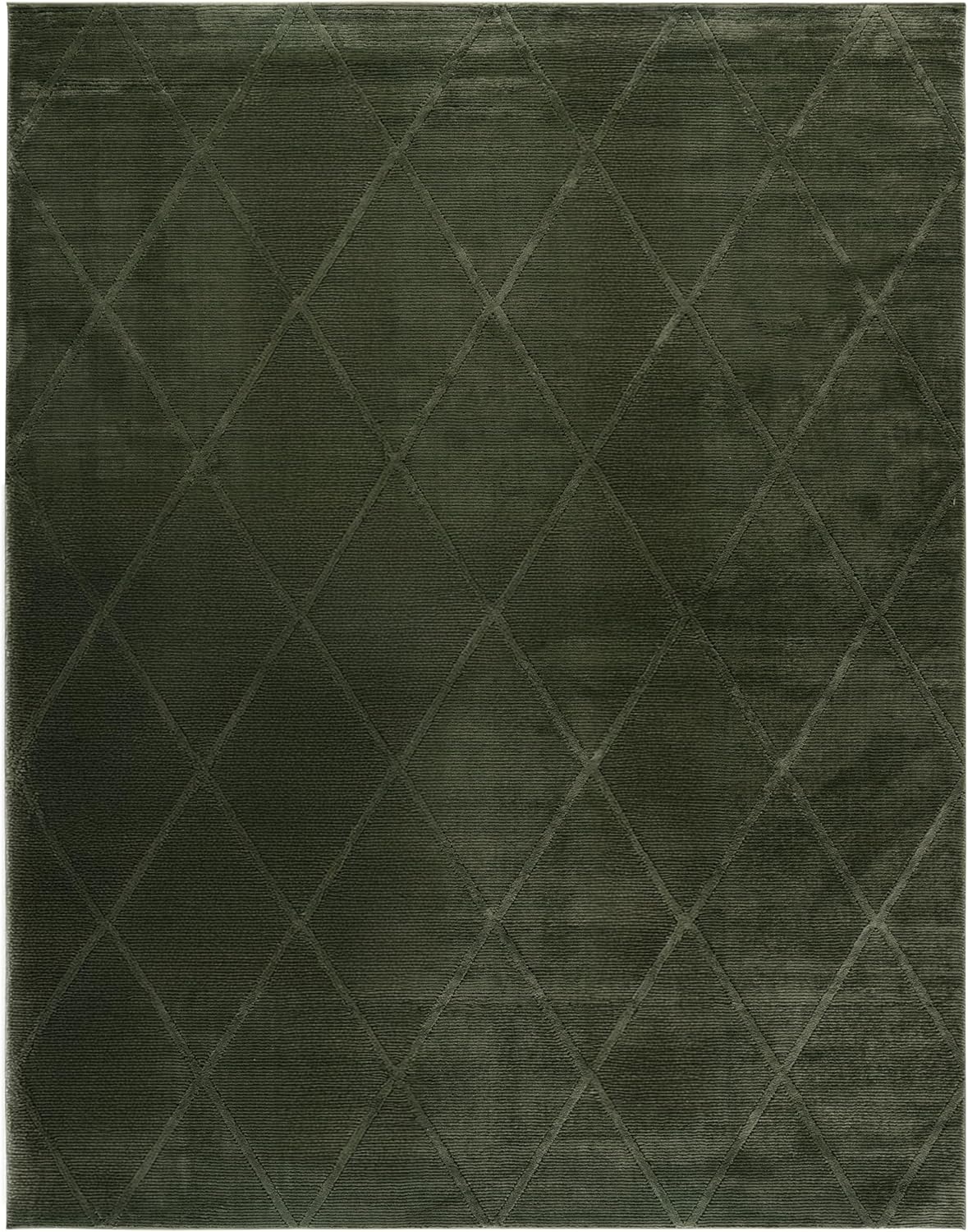 image:imageSAFAVIEH Area Rug 8x10 Revive Collection Large Green Trellis Pattern NonShedding amp Easy Cleaning Ideal for Living Room Bedroom Office Dining Space REV104YGreen