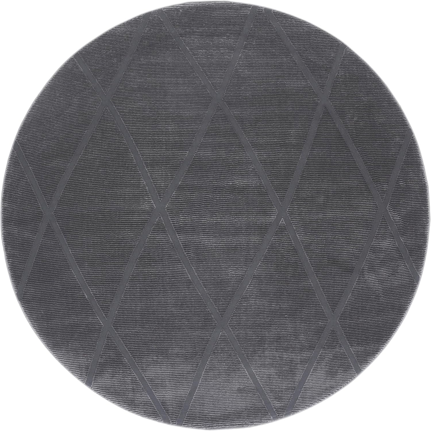 image:imageSAFAVIEH Area Rug 8x10 Revive Collection Large Green Trellis Pattern NonShedding amp Easy Cleaning Ideal for Living Room Bedroom Office Dining Space REV104YCharcoal