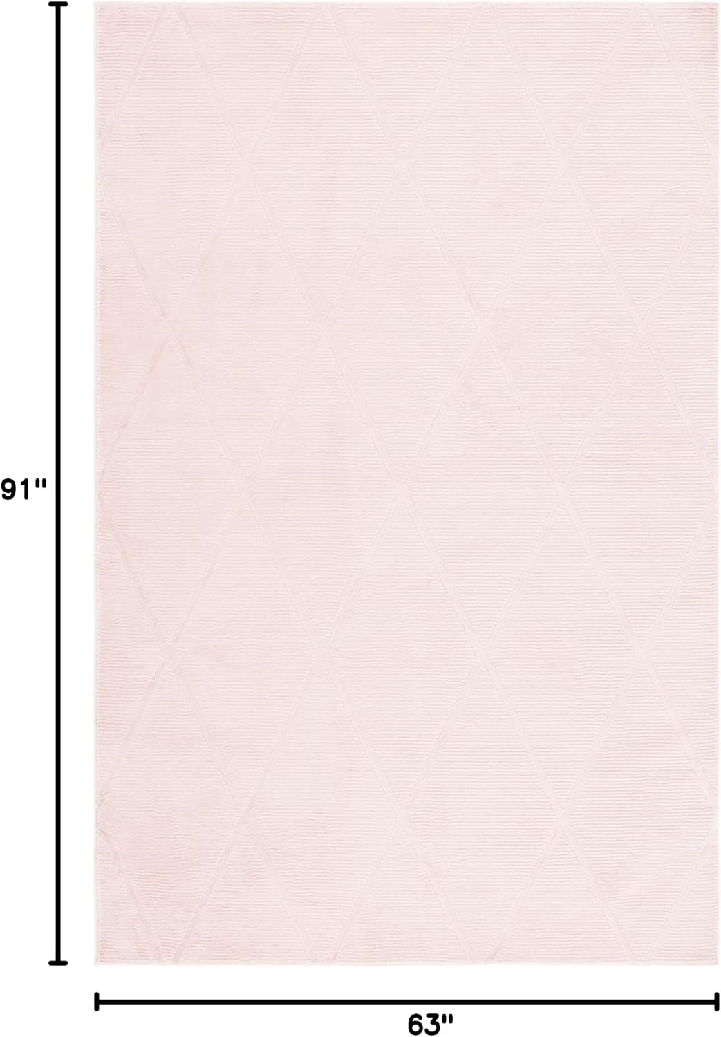 image:imageSAFAVIEH Area Rug 8x10 Revive Collection Large Green Trellis Pattern NonShedding amp Easy Cleaning Ideal for Living Room Bedroom Office Dining Space REV104YPink