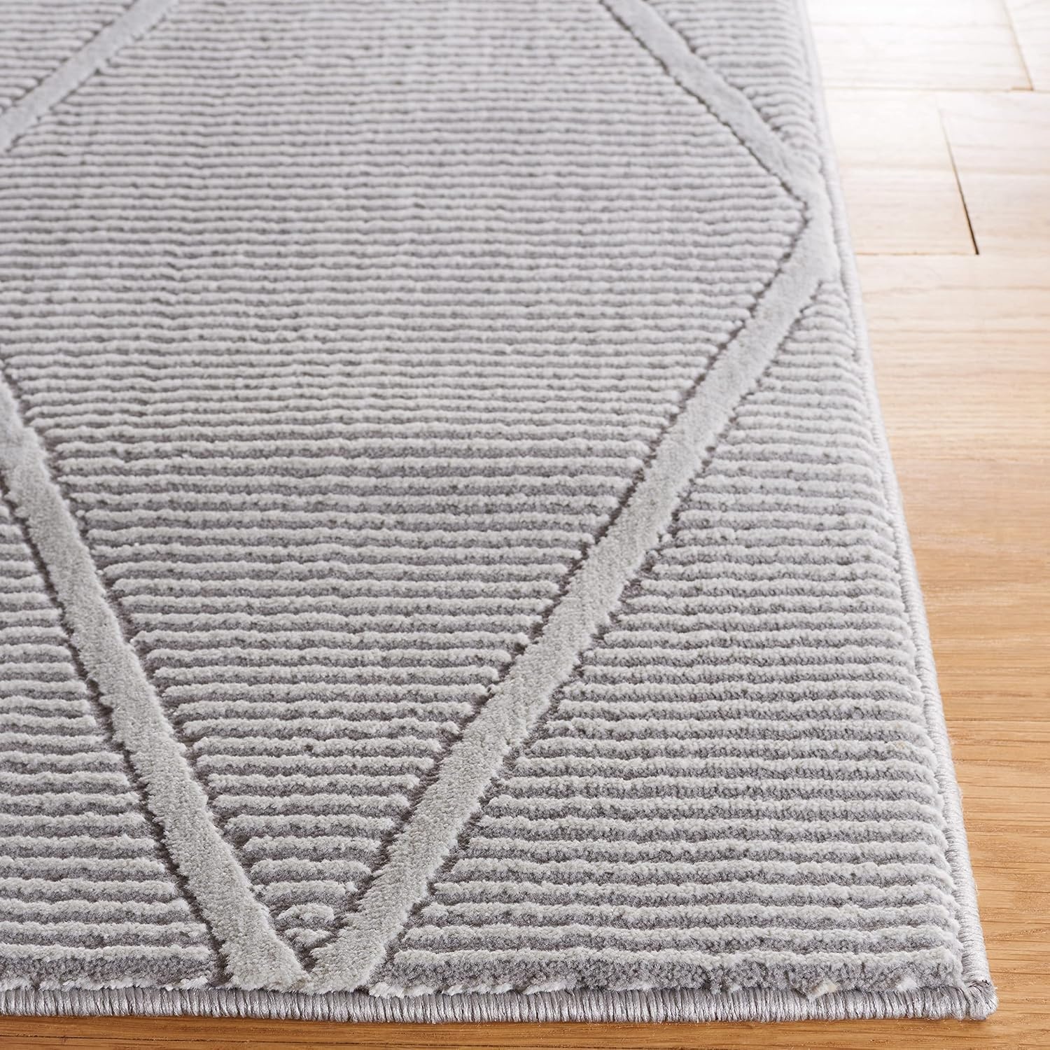 image:imageSAFAVIEH Area Rug 8x10 Revive Collection Large Green Trellis Pattern NonShedding amp Easy Cleaning Ideal for Living Room Bedroom Office Dining Space REV104YGrey