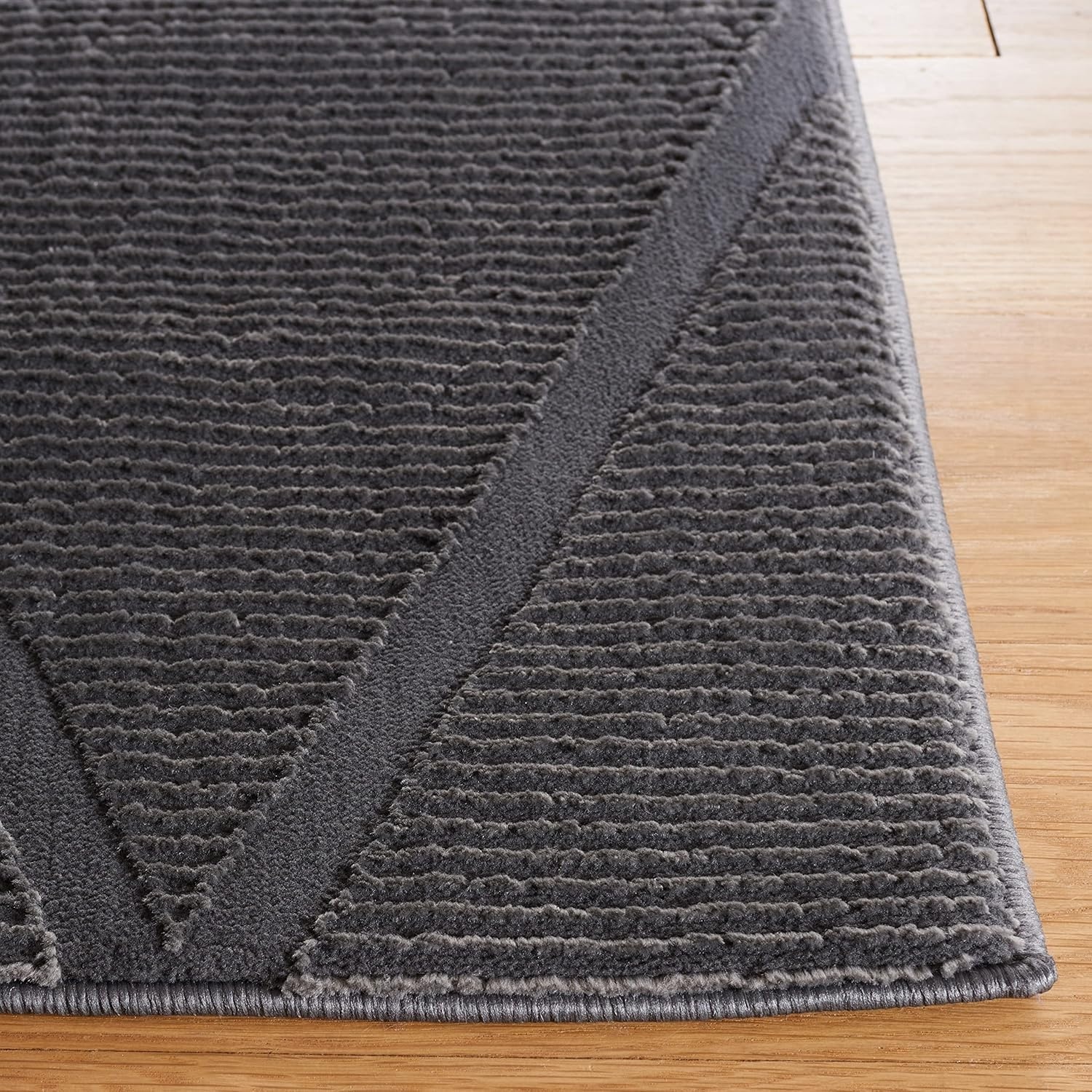 image:imageSAFAVIEH Area Rug 8x10 Revive Collection Large Green Trellis Pattern NonShedding amp Easy Cleaning Ideal for Living Room Bedroom Office Dining Space REV104YCharcoal