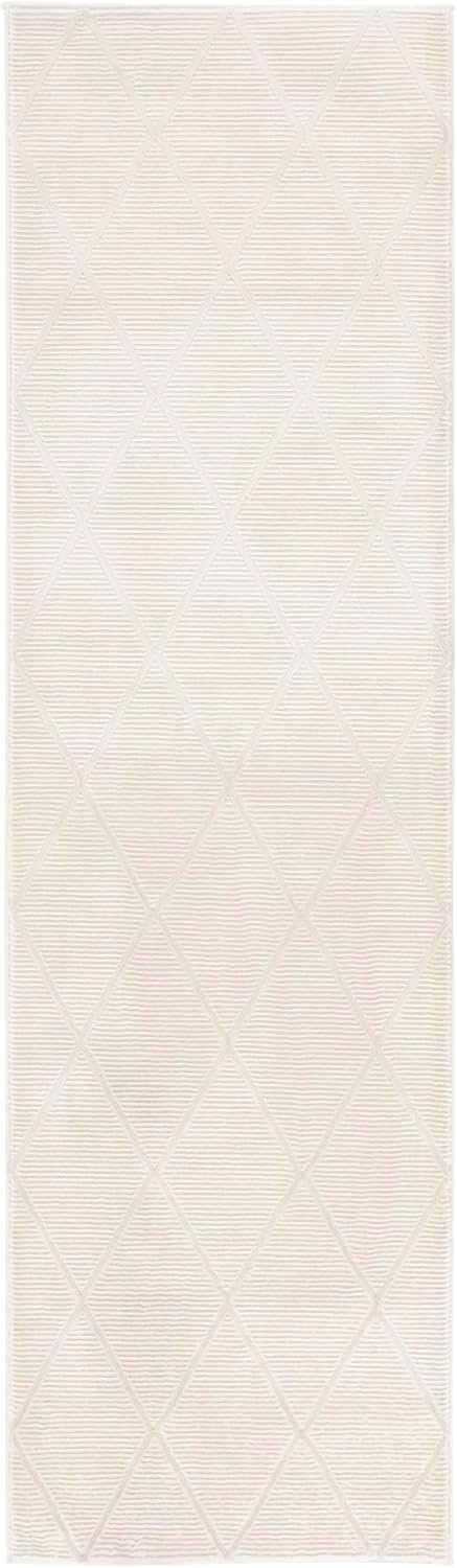 image:imageSAFAVIEH Area Rug 8x10 Revive Collection Large Green Trellis Pattern NonShedding amp Easy Cleaning Ideal for Living Room Bedroom Office Dining Space REV104YIvory