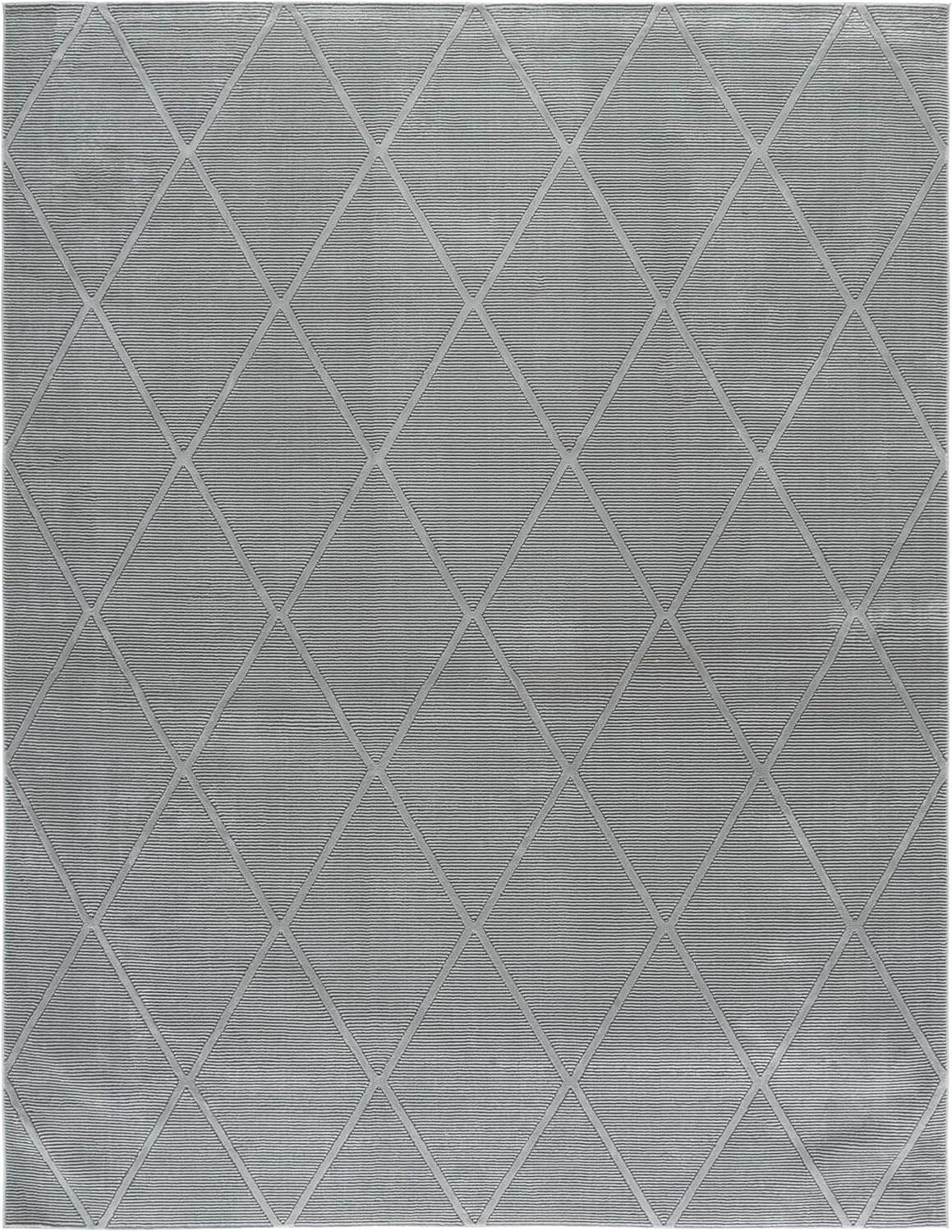 image:imageSAFAVIEH Area Rug 8x10 Revive Collection Large Green Trellis Pattern NonShedding amp Easy Cleaning Ideal for Living Room Bedroom Office Dining Space REV104YGrey