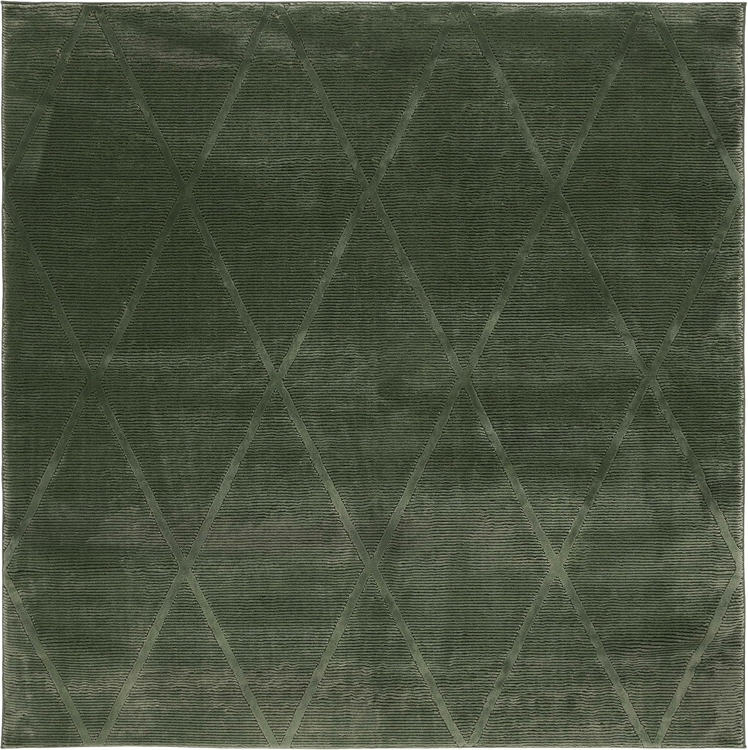 image:imageSAFAVIEH Area Rug 8x10 Revive Collection Large Green Trellis Pattern NonShedding amp Easy Cleaning Ideal for Living Room Bedroom Office Dining Space REV104YGreen